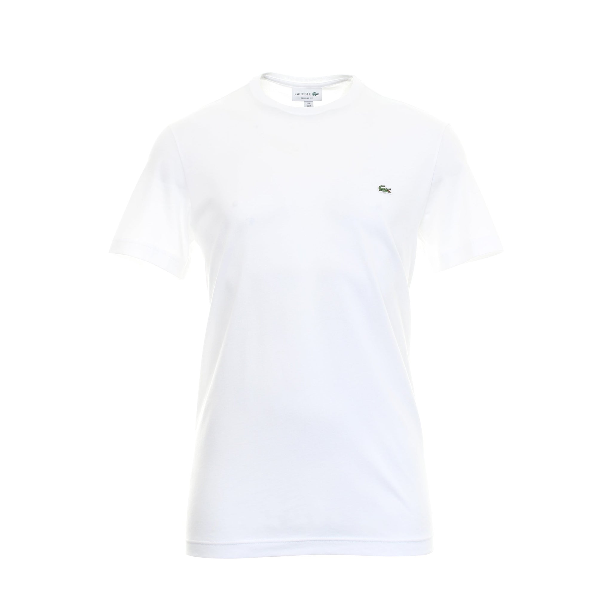 Lacoste Basic Cotton Tee Shirt TH2038 White 001 | Function18 | Restrictedgs