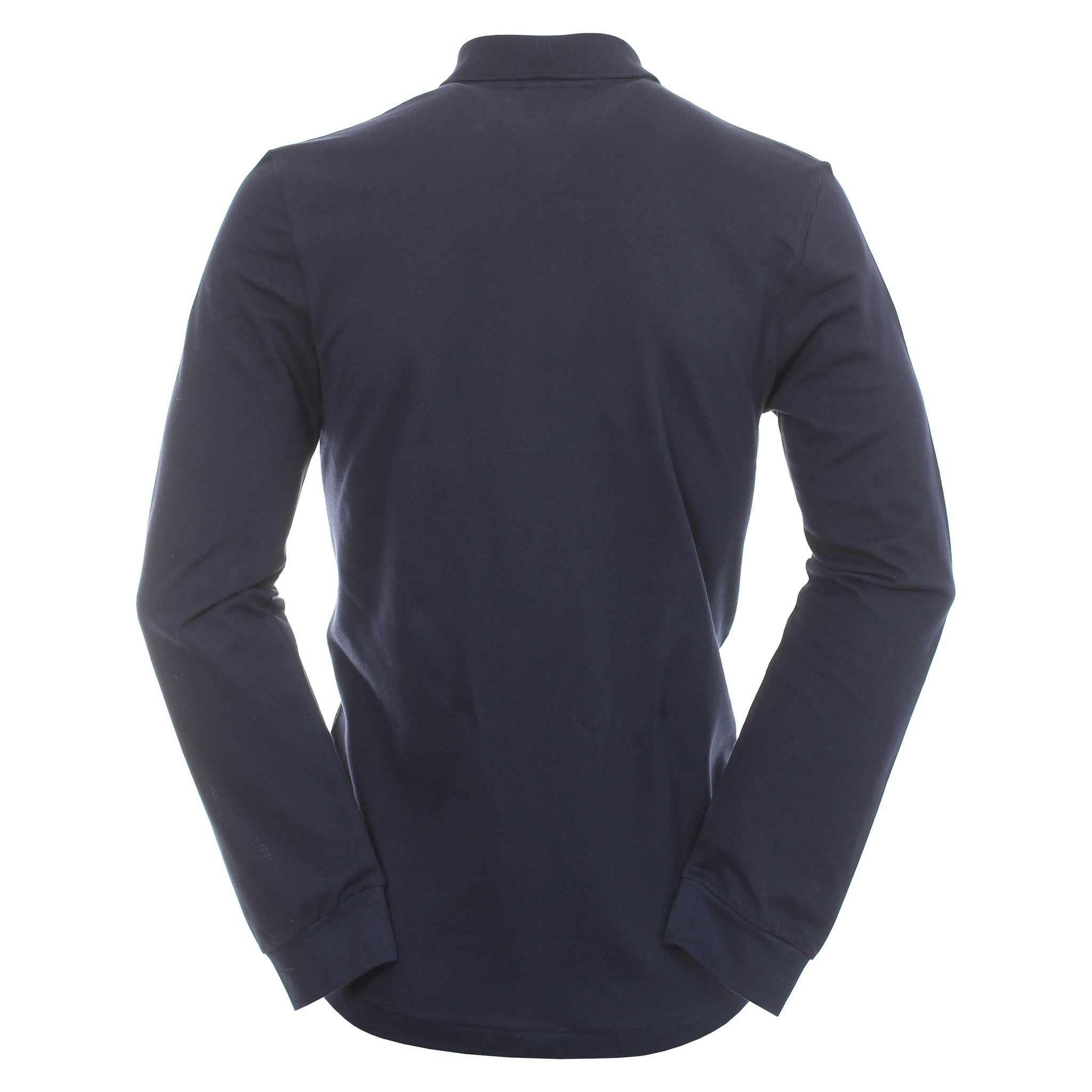 Lacoste Classic LS Pique Polo Shirt Navy 166