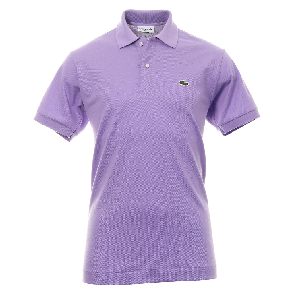 Lilac lacoste store polo shirt