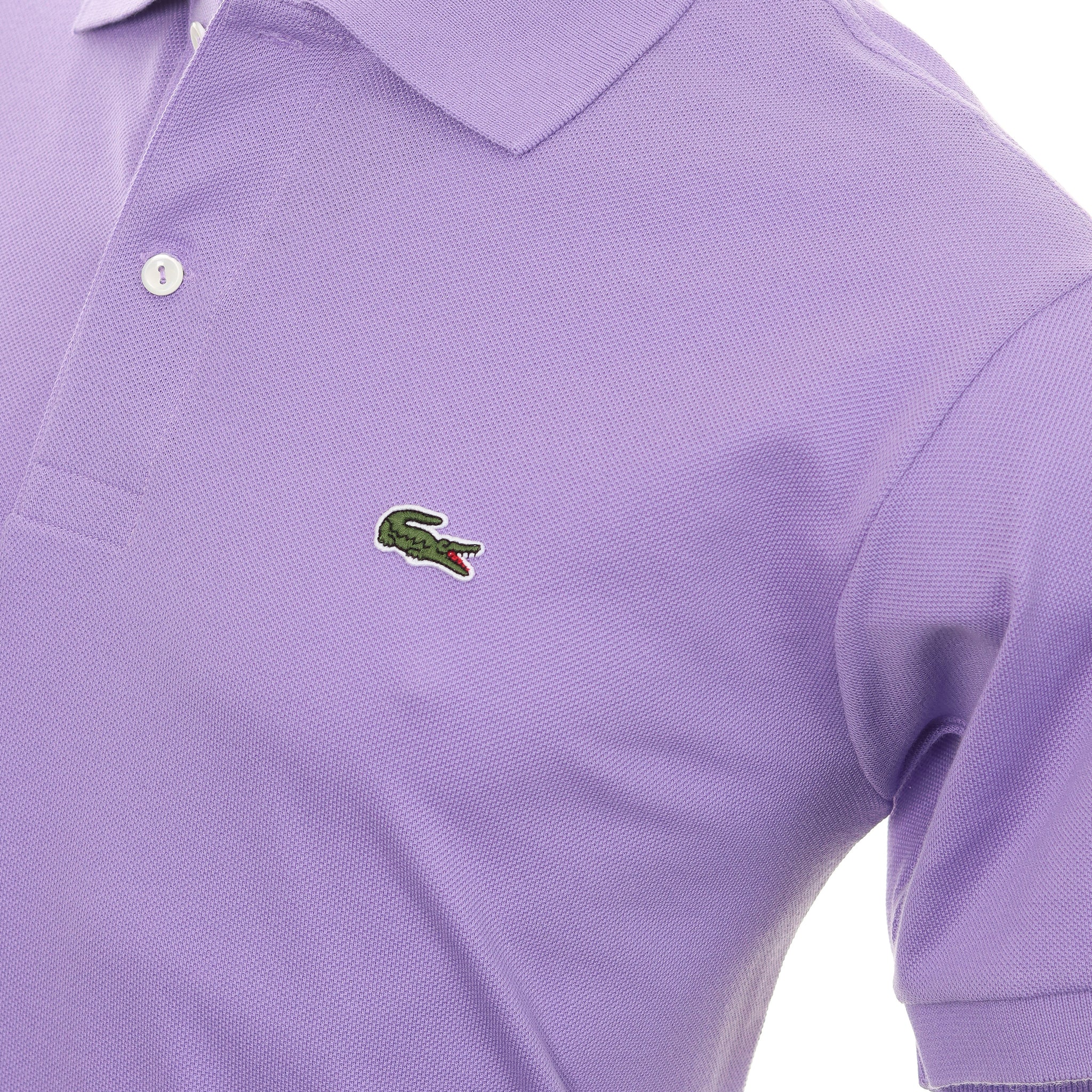 Lacoste Classic Pique Polo Shirt L1212 Purple GFU | Function18 ...