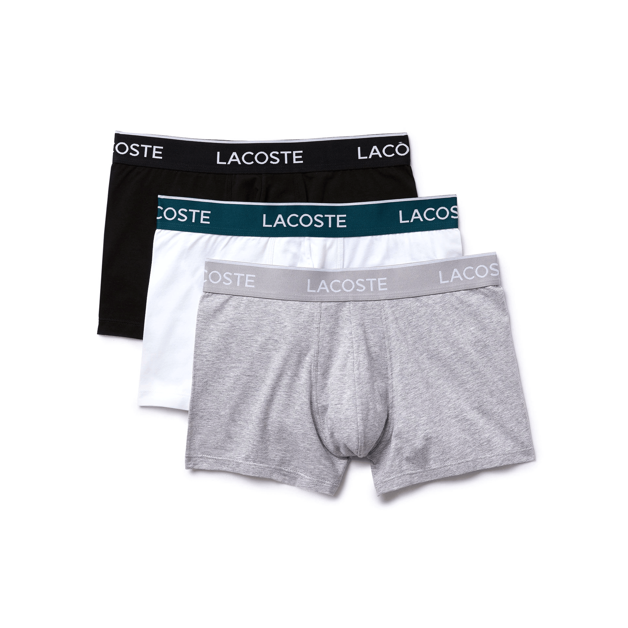 Lacoste Cotton Stretch Trunk 3-Pack
