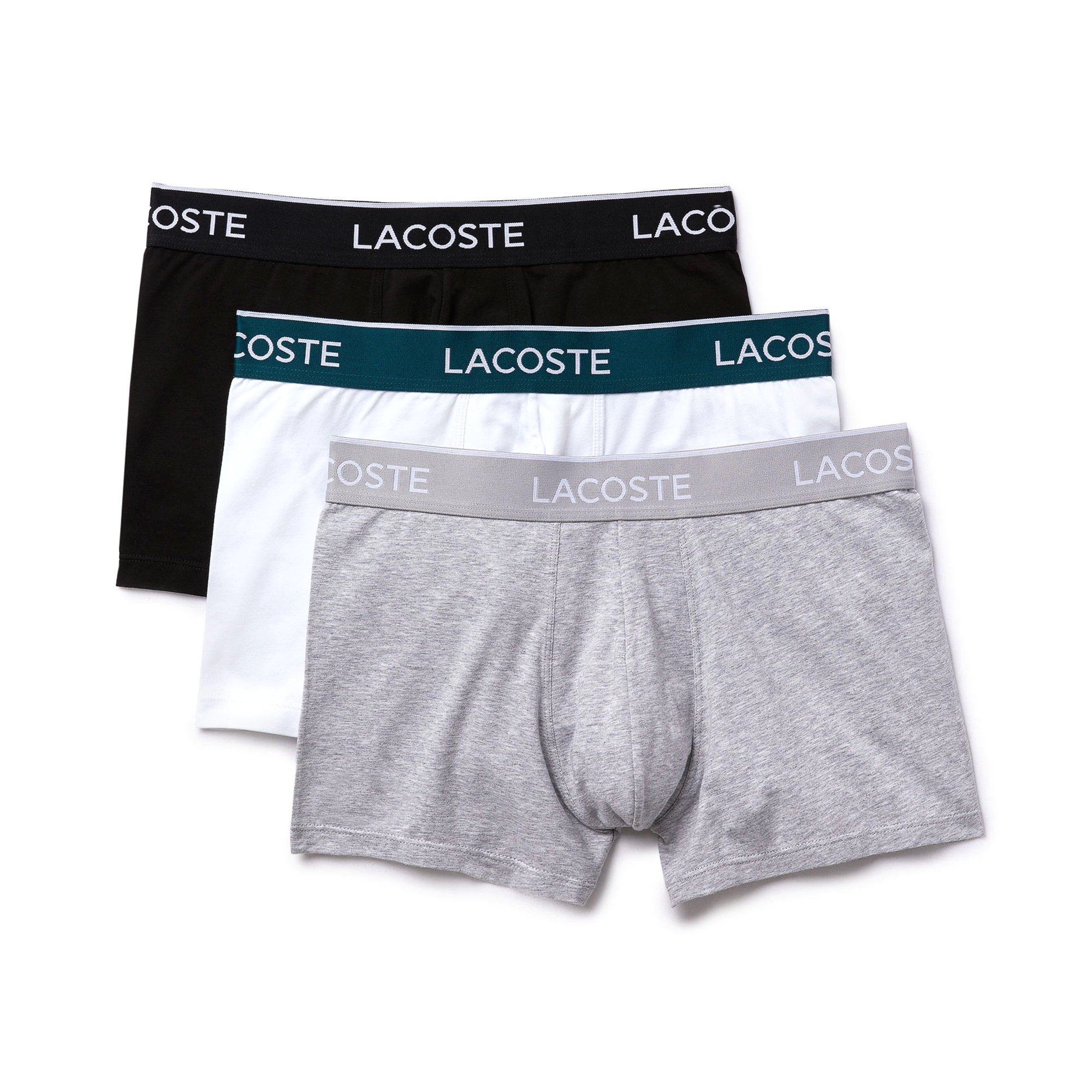 Lacoste Cotton Stretch Trunk 3-Pack