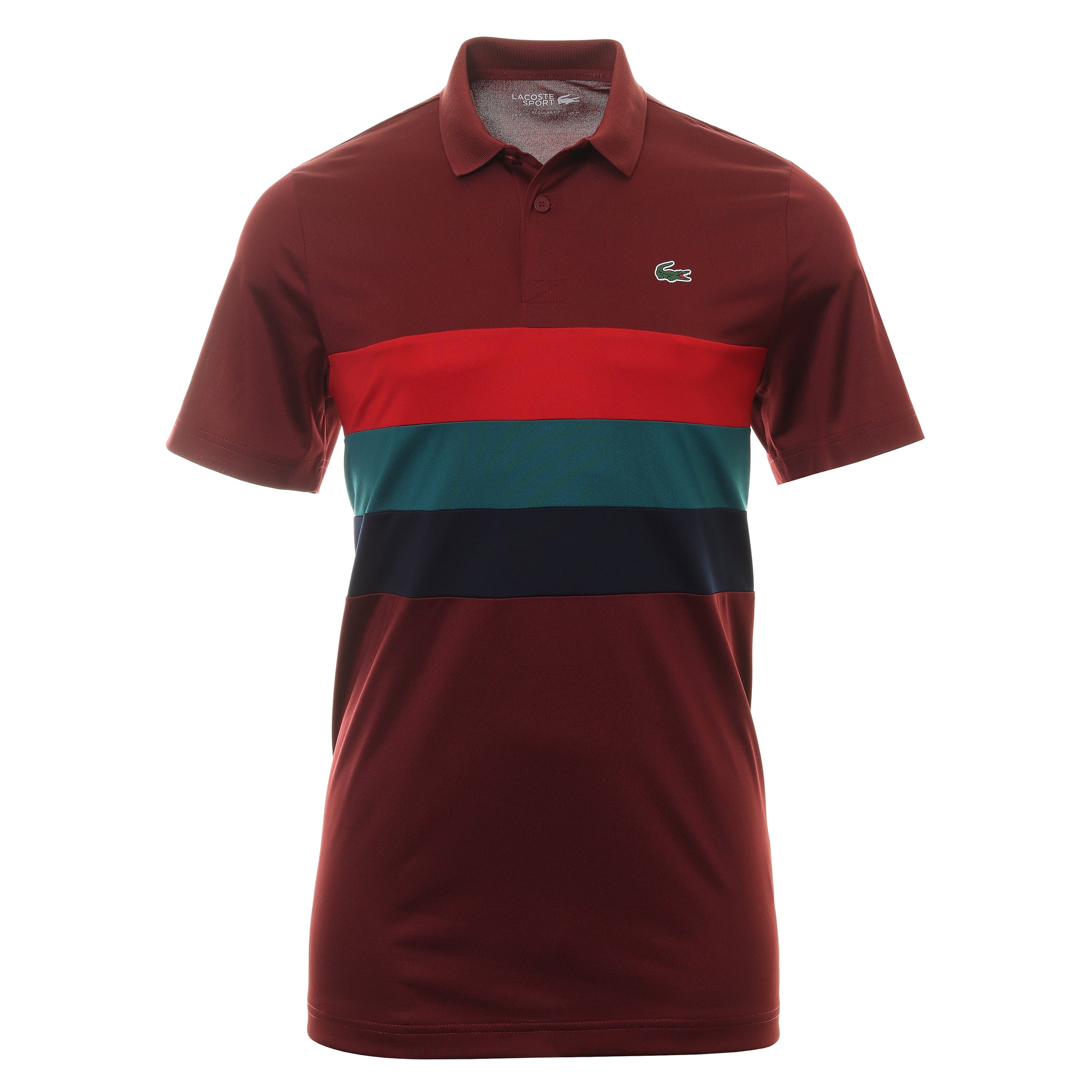 Lacoste Golf Chest Block Polo Shirt