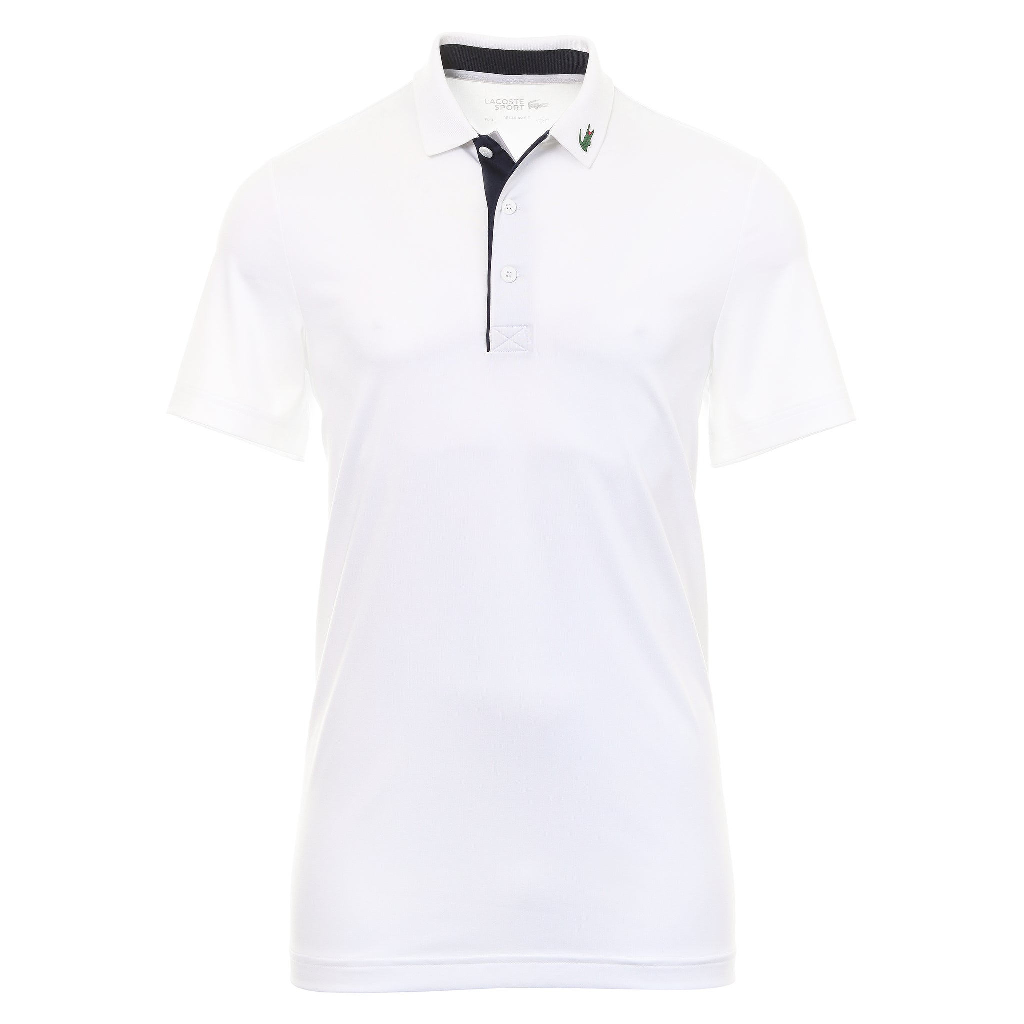 Lacoste Golf Essentials Polo Shirt DH3982 White 522 & Function18