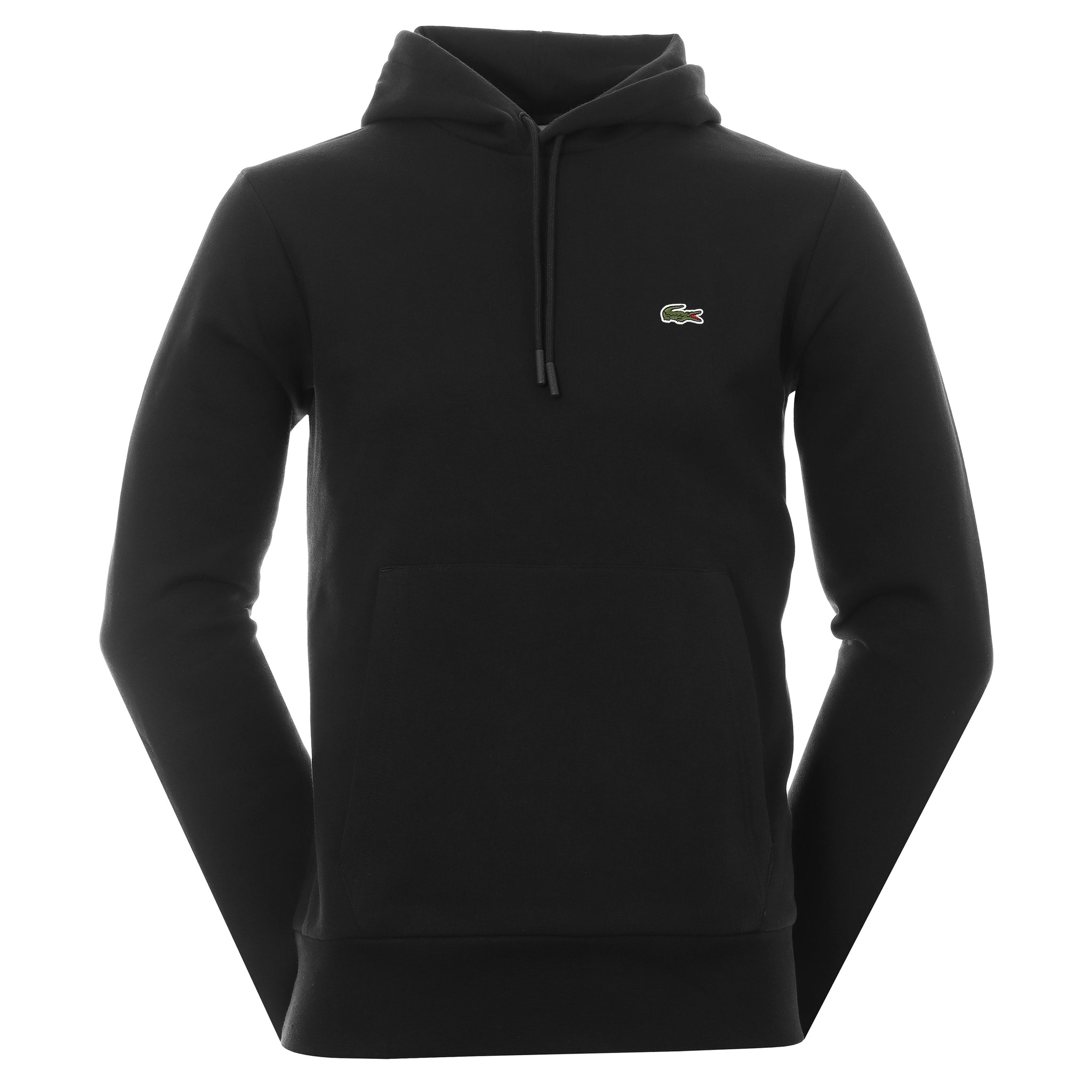 Lacoste Hooded Fleece Sweater SH9623 Black 031 | Function18