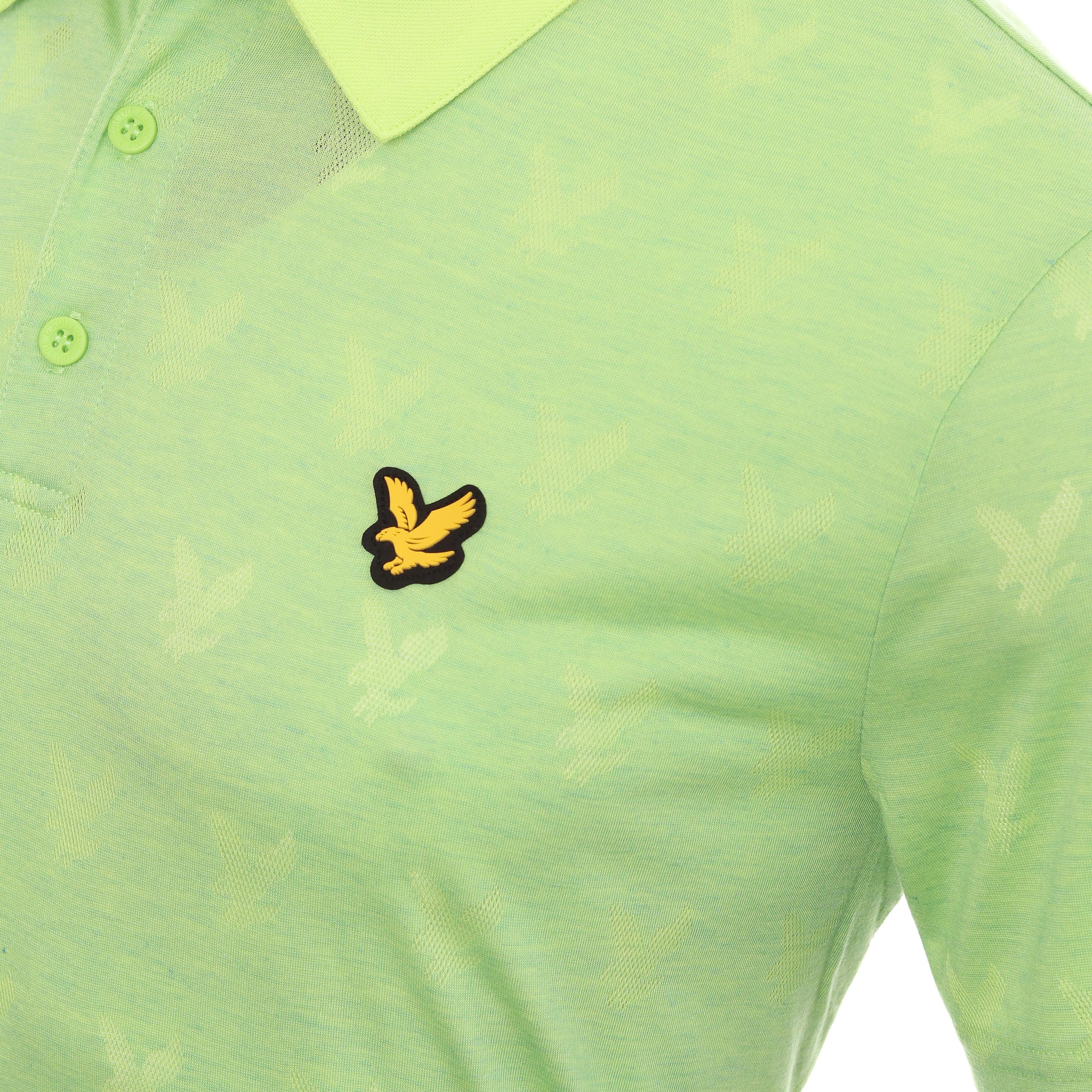 Lyle & Scott Golf Jacquard Polo Shirt