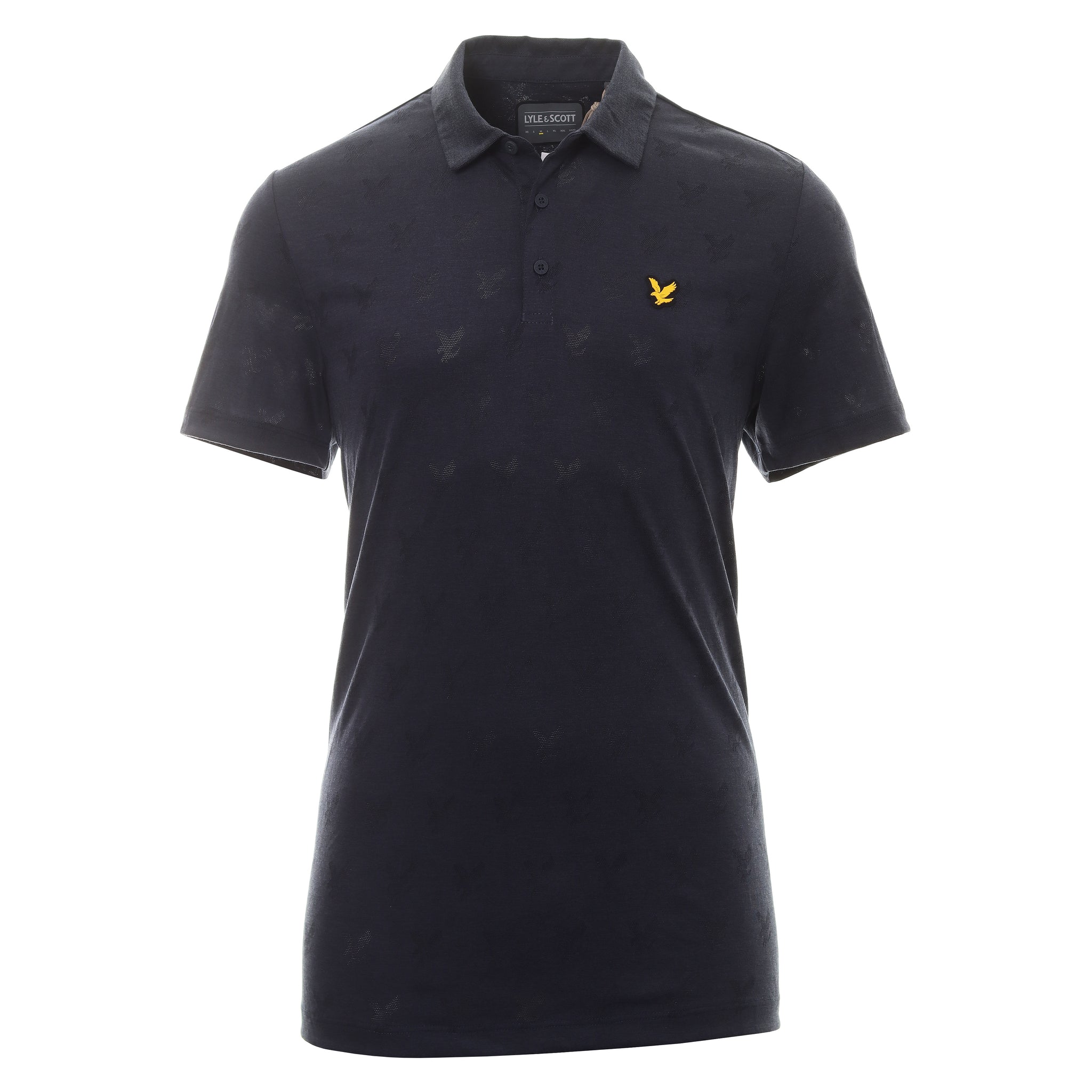 Lyle & Scott Golf Jacquard Polo Shirt