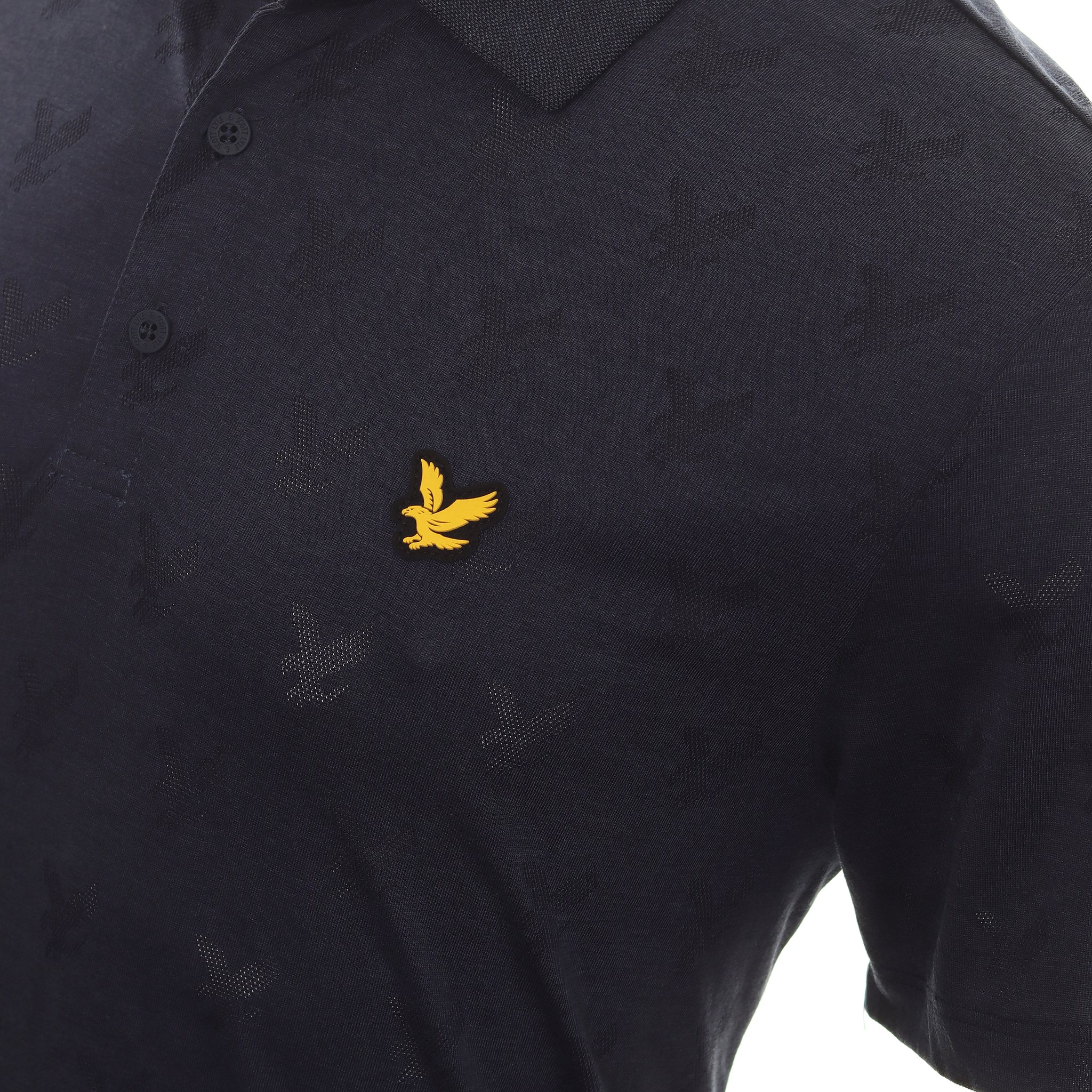 Lyle & Scott Golf Jacquard Polo Shirt