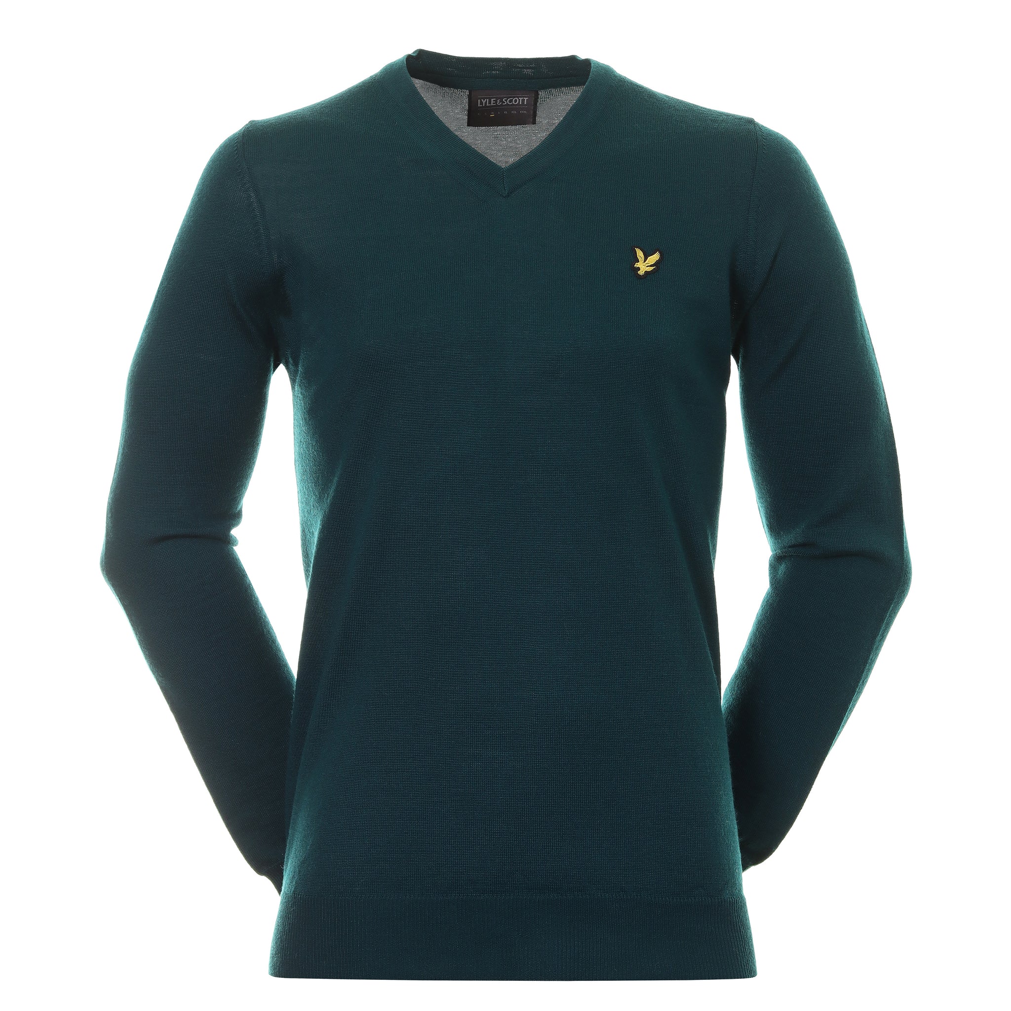 Lyle & Scott Golf Merino Mix V-Neck Pullover