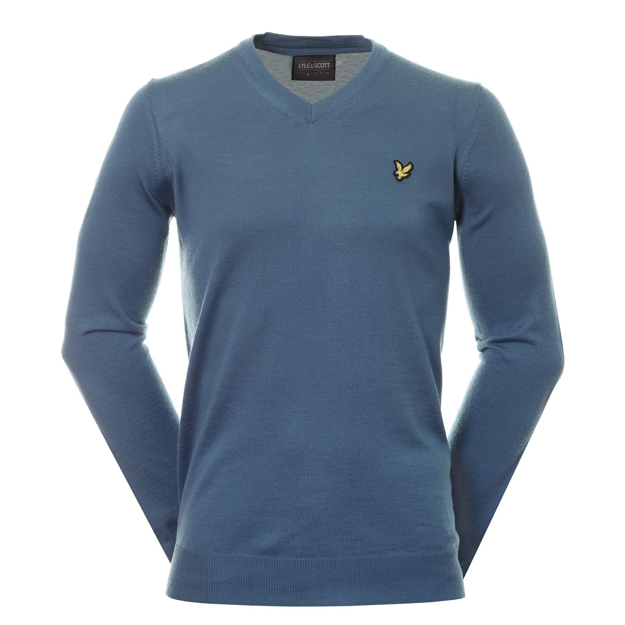 Lyle & Scott Golf Merino Mix V-Neck Pullover