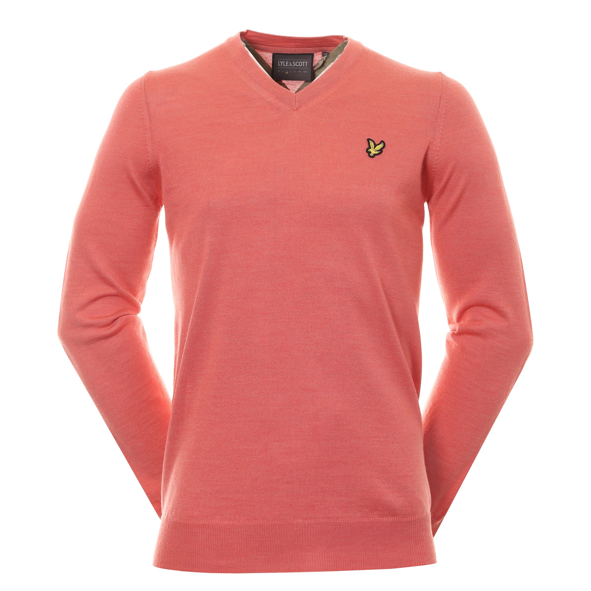 Lyle & Scott Golf Merino Mix V-Neck Pullover