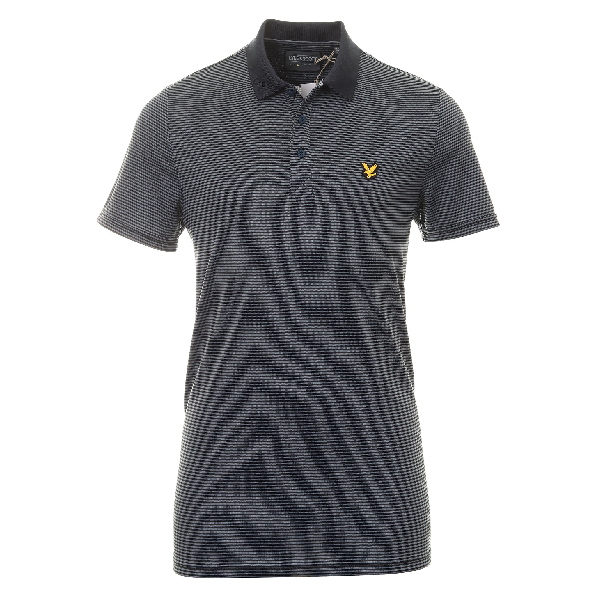 Lyle & Scott Golf Microstripe Polo Shirt