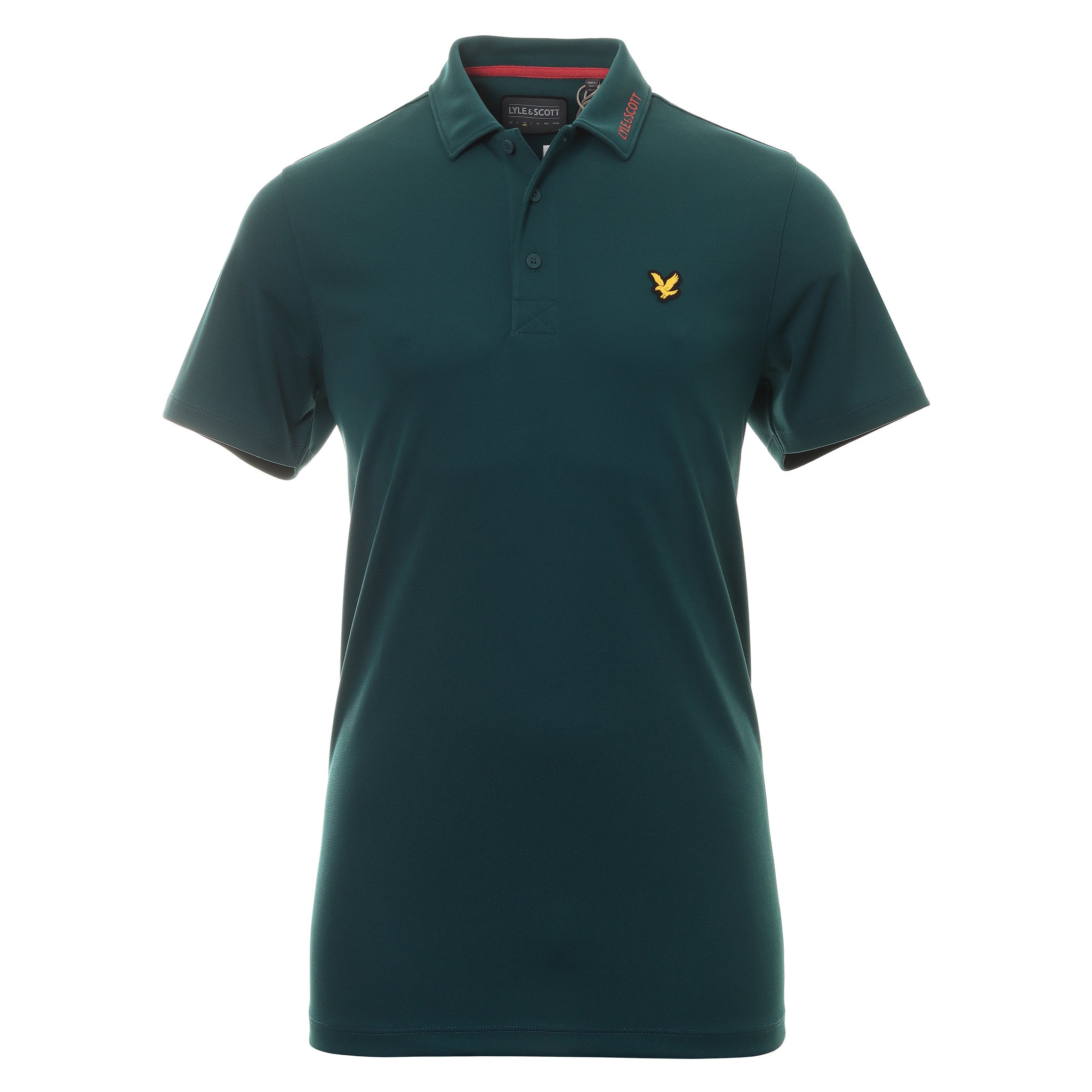 Lyle & Scott Golf Tech Collar Logo Shirt