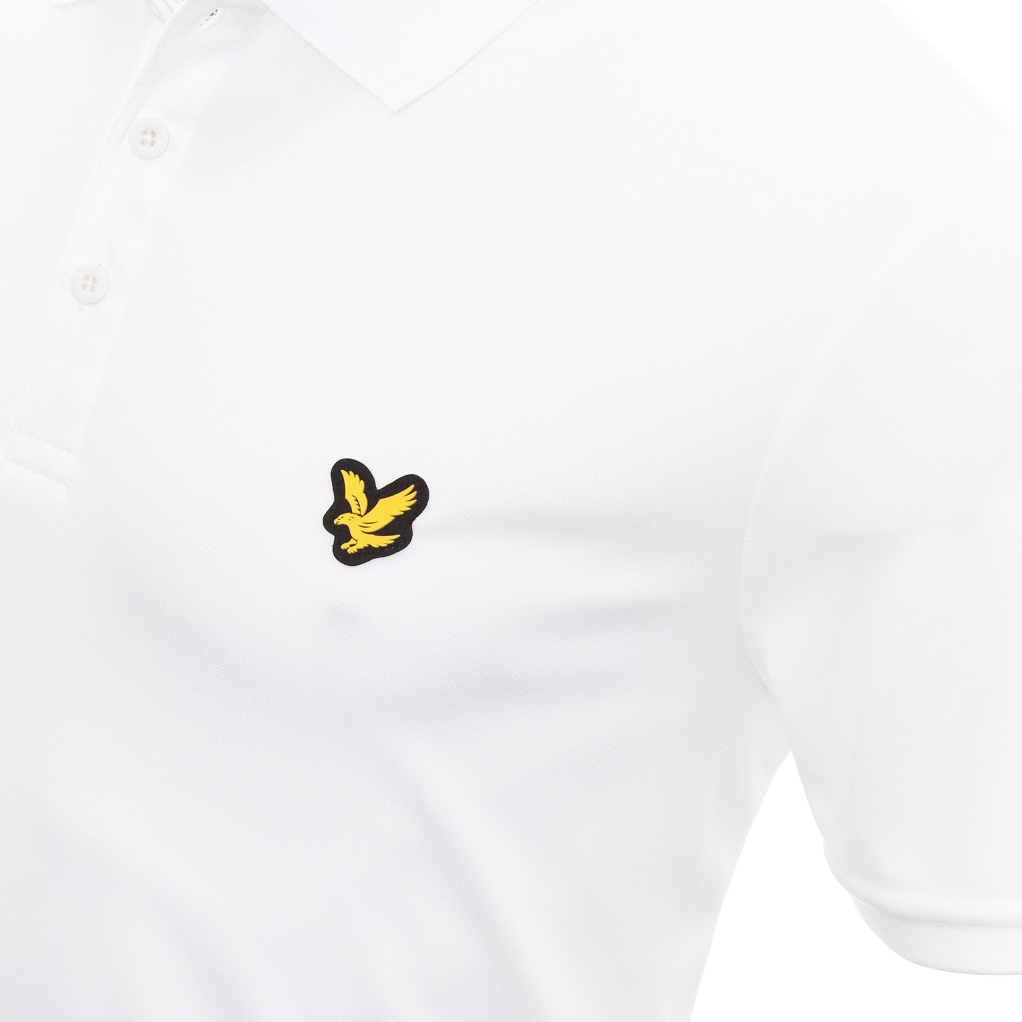 Lyle & Scott Golf Tech Polo Shirt White 626