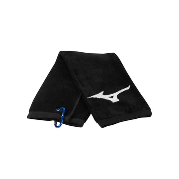Mizuno Golf RB Tri-Fold Towel Black 09