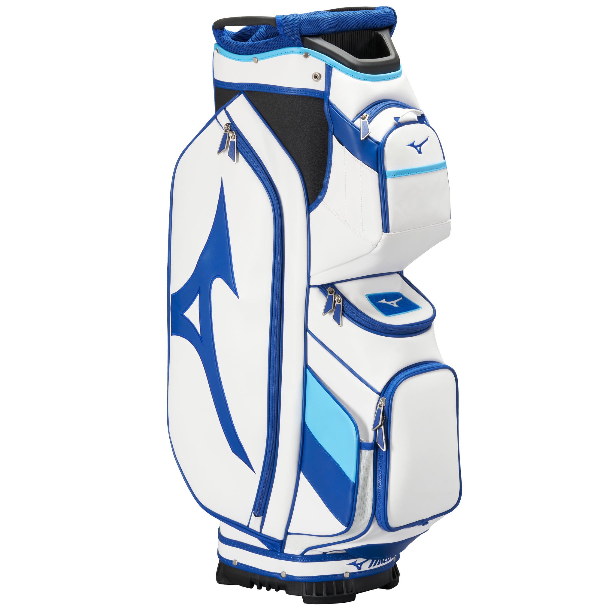 Mizuno Golf Tour Cart Bag White/Blue 01