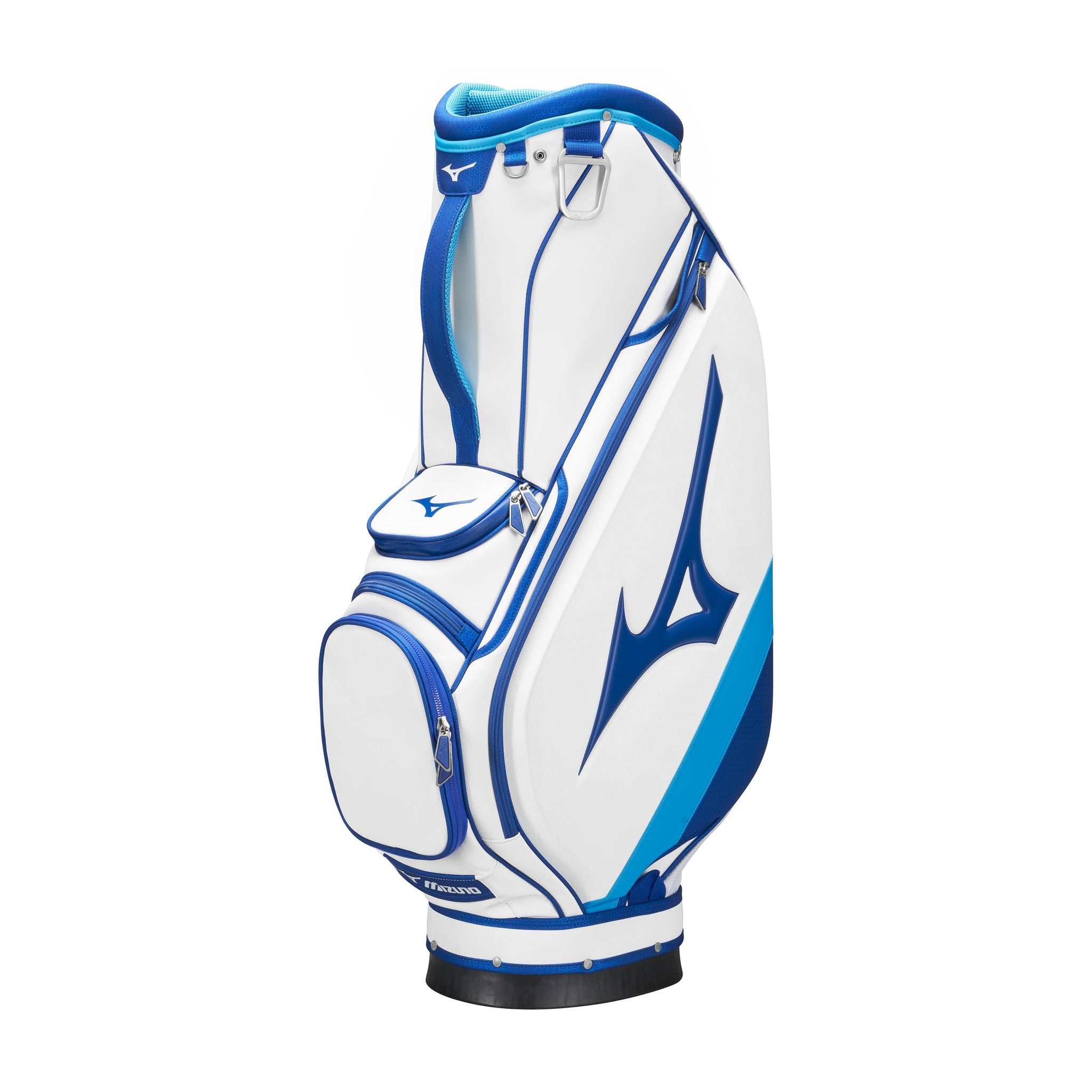 Mizuno Golf Tour Staff Cart Bag White/Blue 01