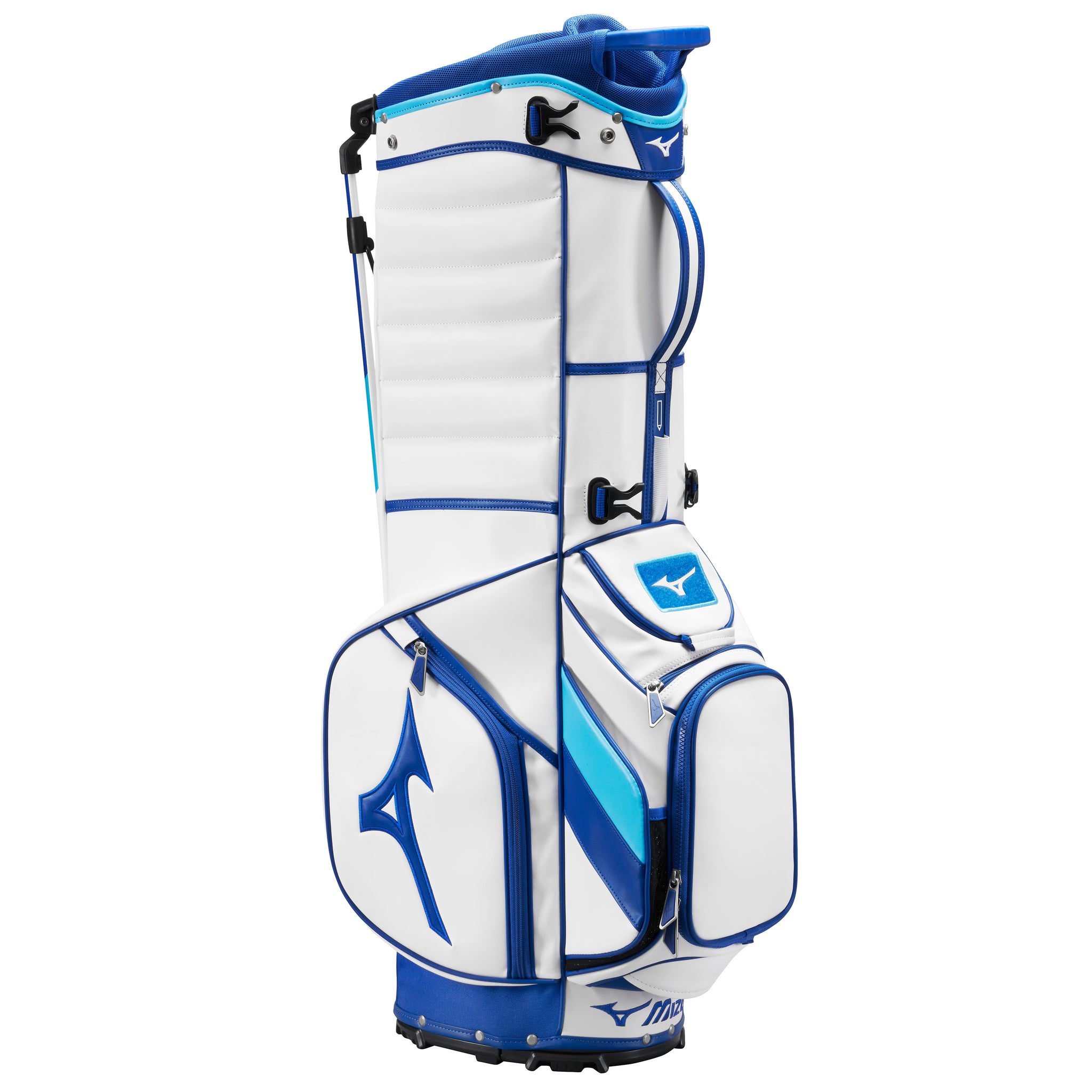 Mizuno Golf Tour Stand Bag White/Blue 01
