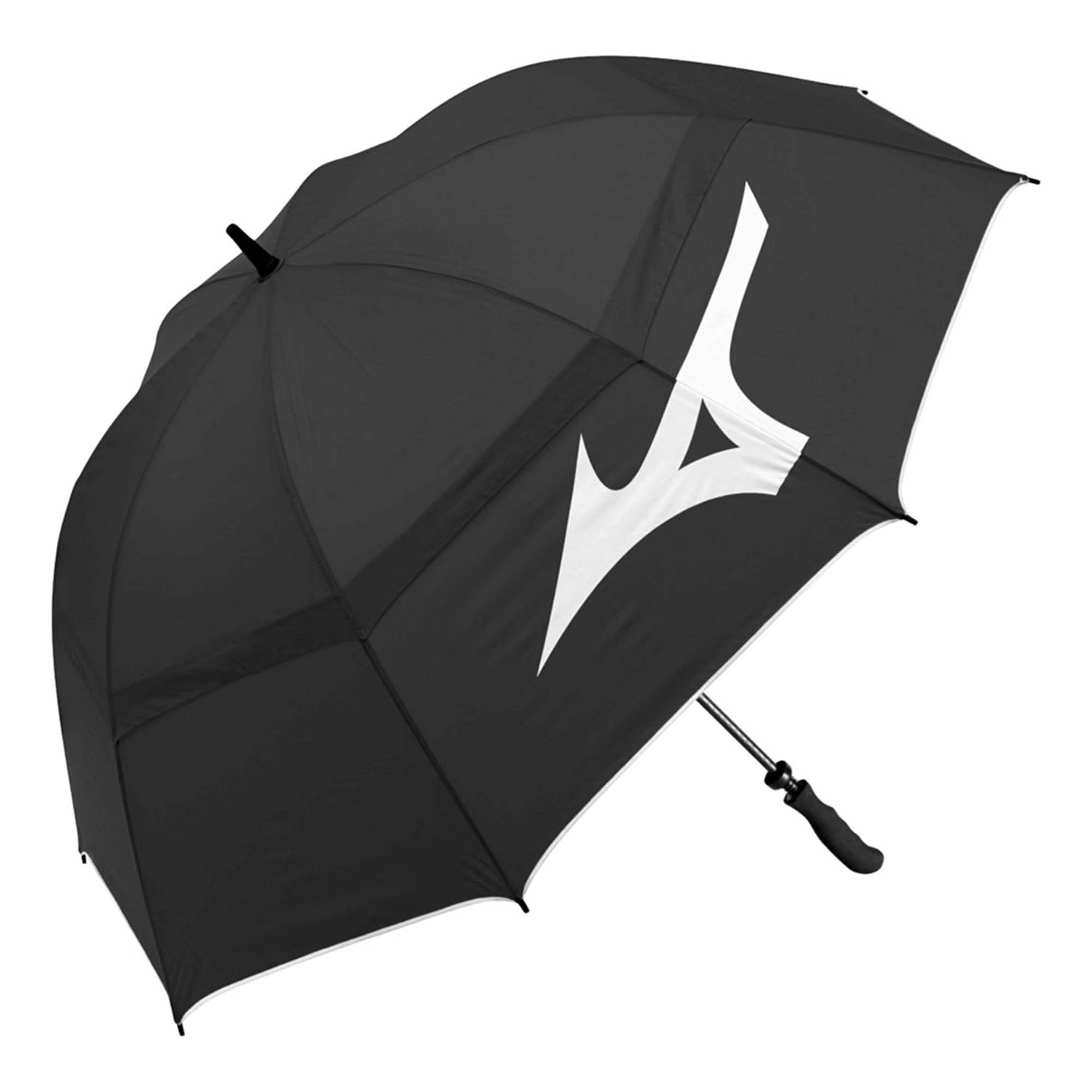 Mizuno Twin Canopy Tour Golf Umbrella Black 09