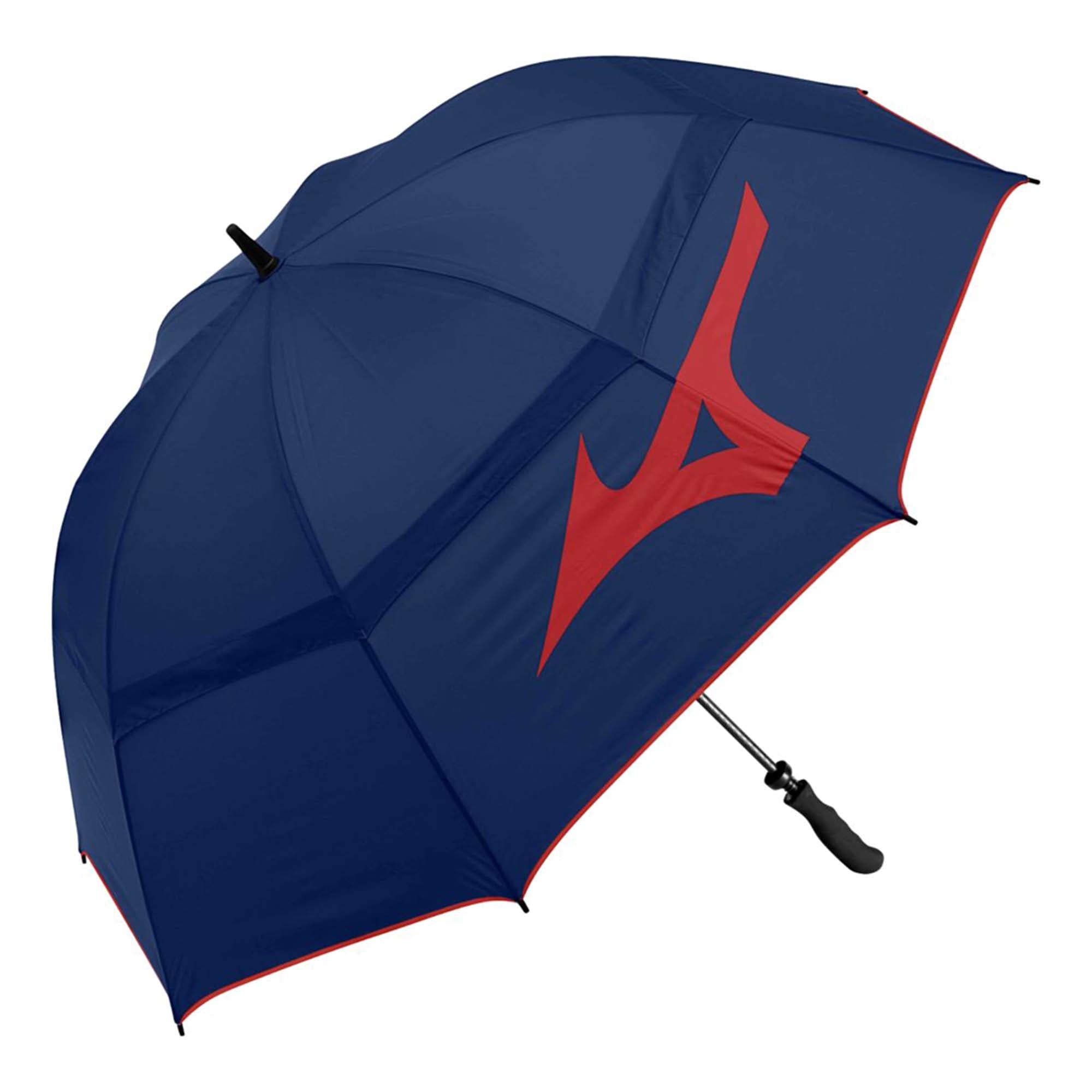 Mizuno Twin Canopy Tour Golf Umbrella Navy/Red 14