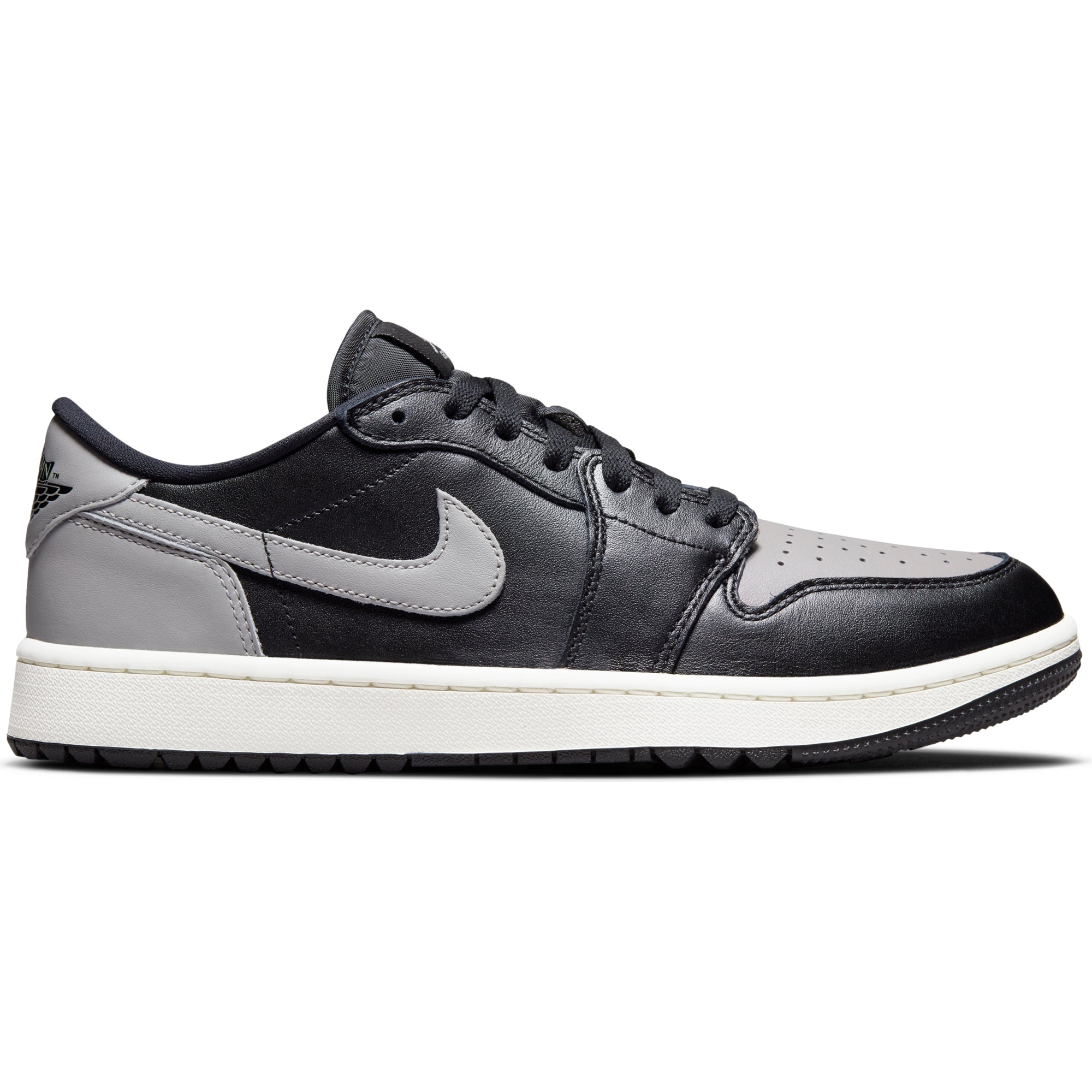 Nike Golf Air Jordan 1 Low G Golf Shoes DD9315 Black Grey Sail 001 & Function18 Restrictedgs