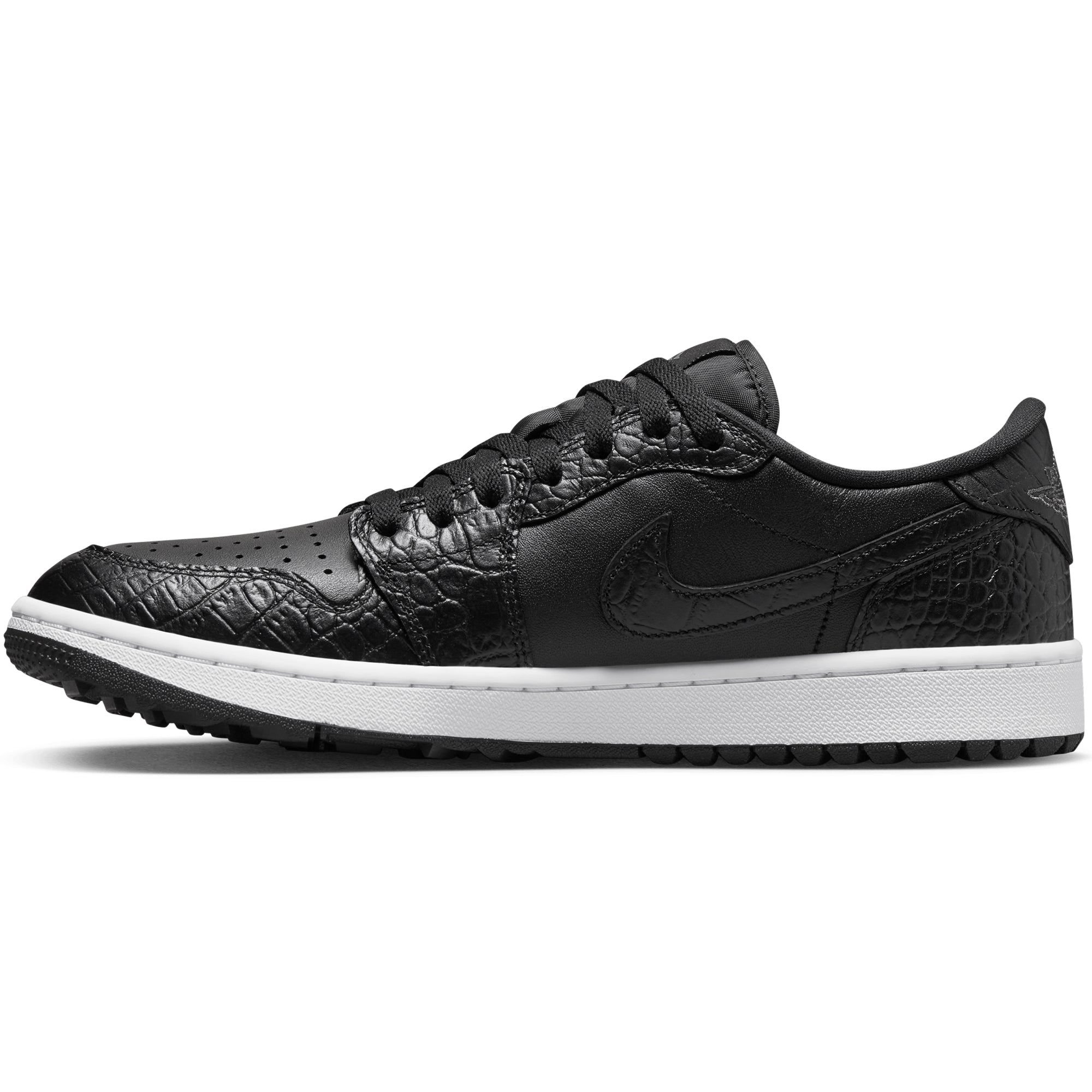 Nike Golf Air Jordan 1 Low G Golf Shoes DD9315 Black Croc 003 Function18 Restrictedgs