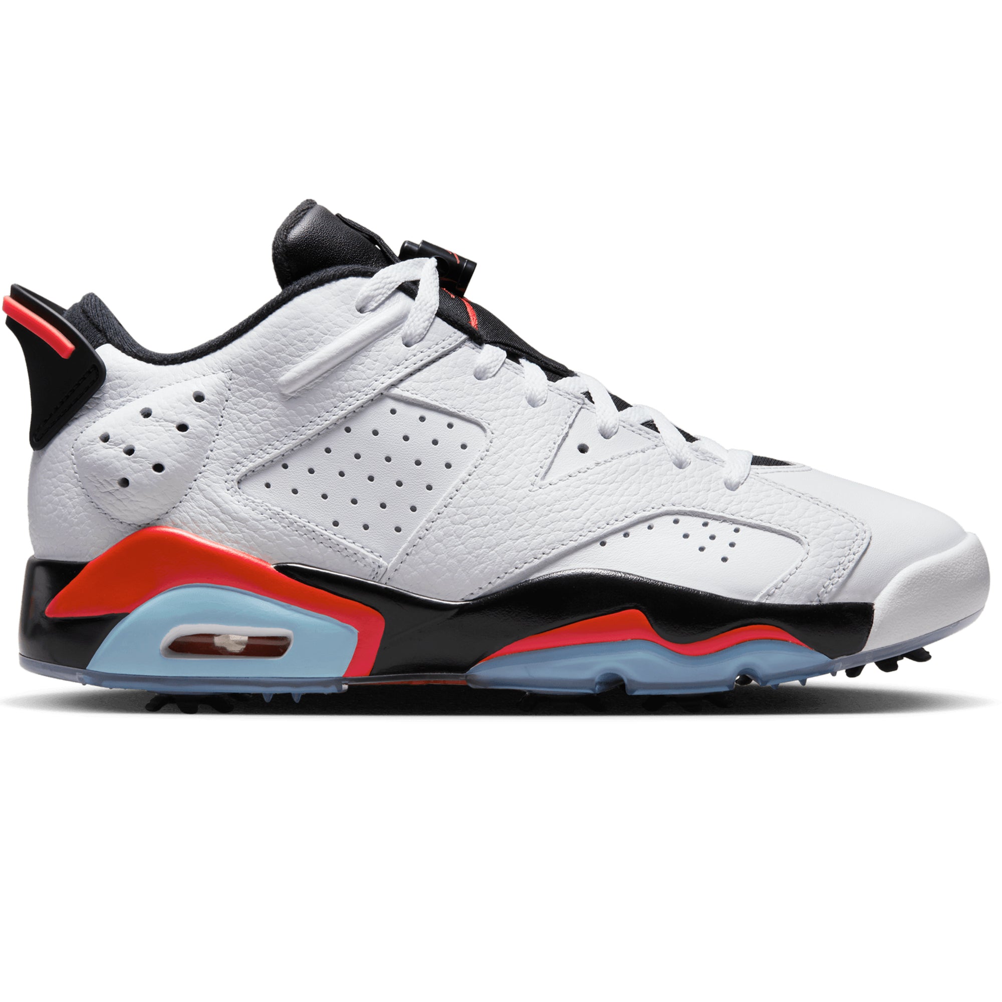 Nike Golf Air Jordan 6 Retro Golf Shoes DV1376 White Black Infrared 106