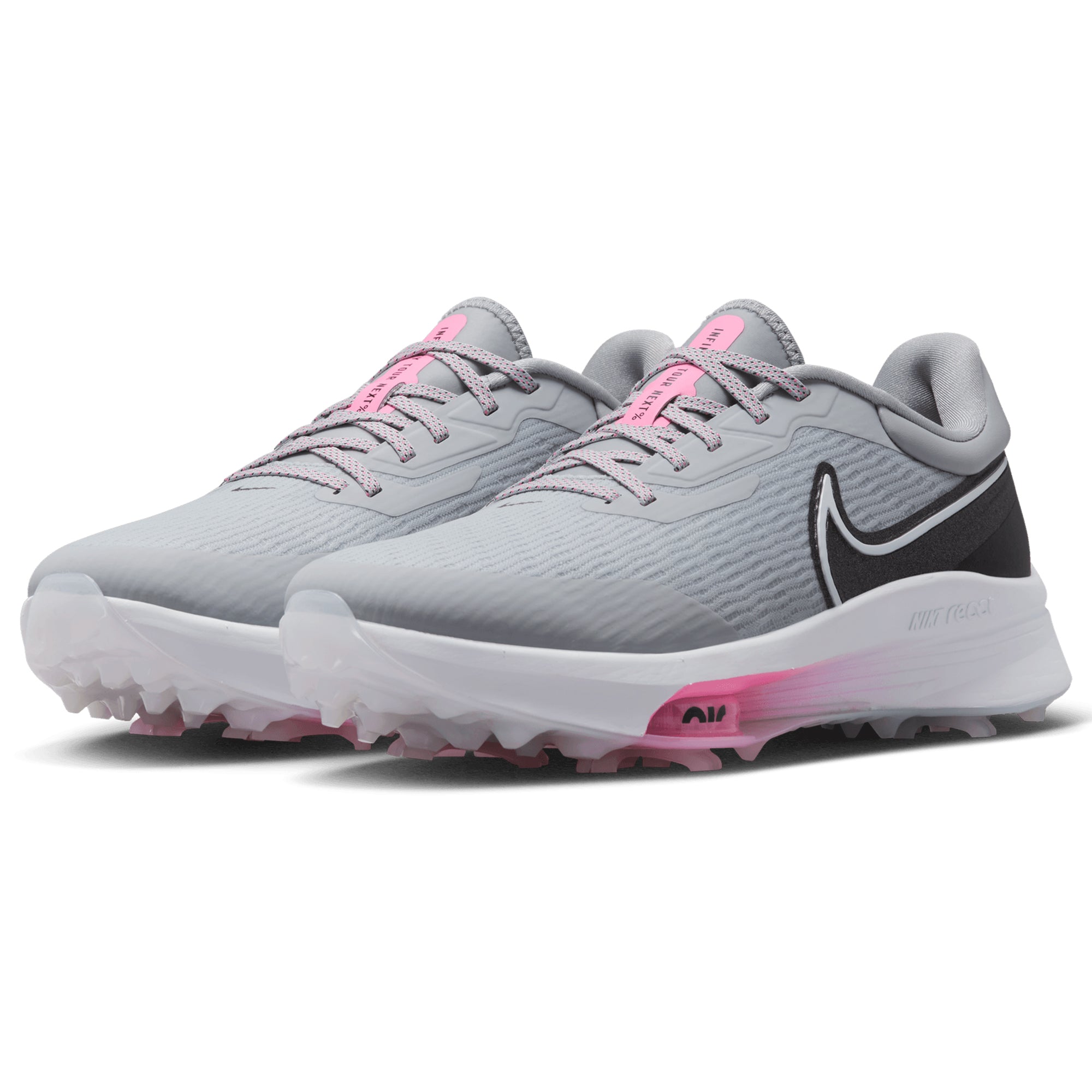 Nike Golf Air Zoom Infinity Tour NEXT% Shoes DC5221 Wolf Grey Black ...