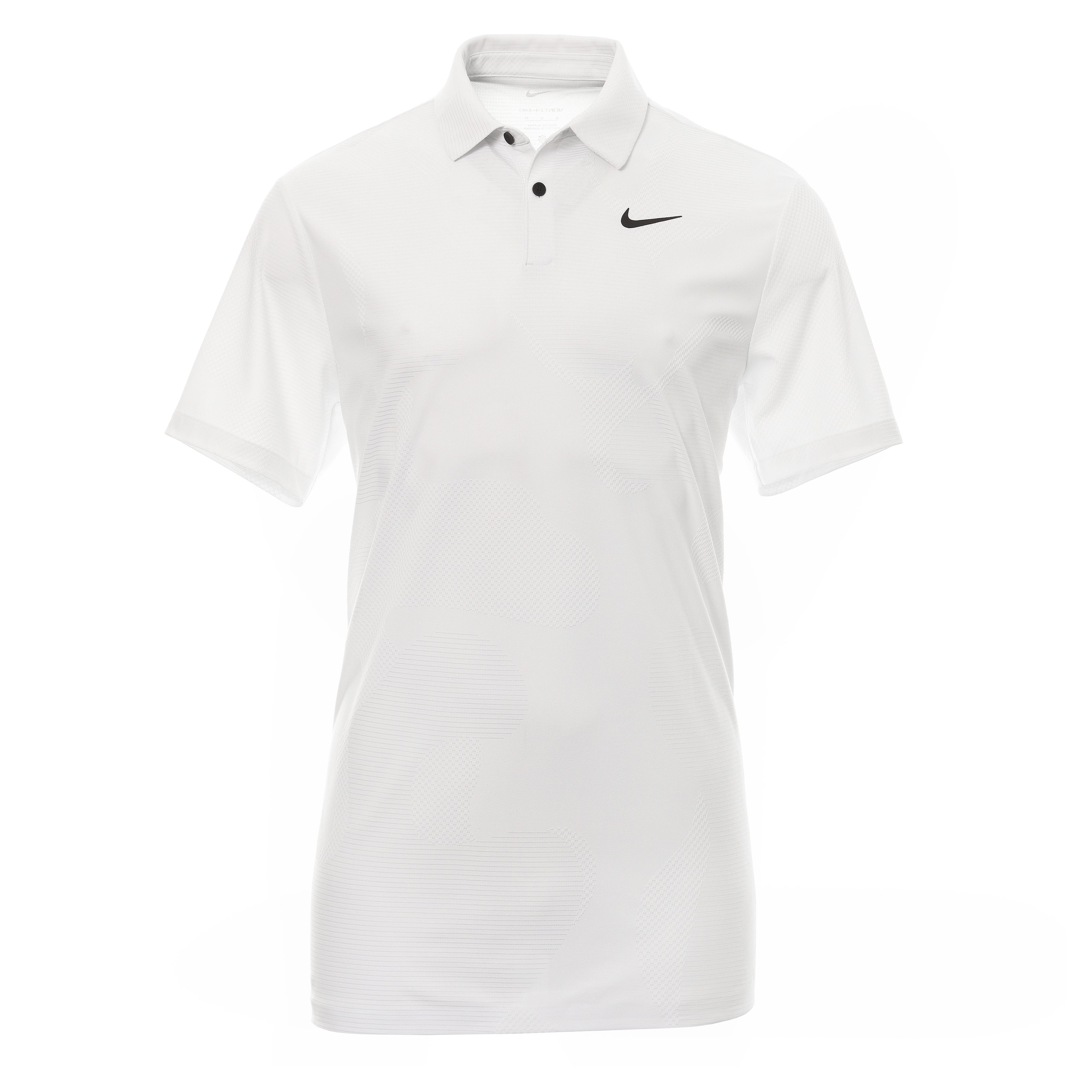 Nike Golf DriFit ADV Tour Camo Shirt DR5312 Summit White White Black