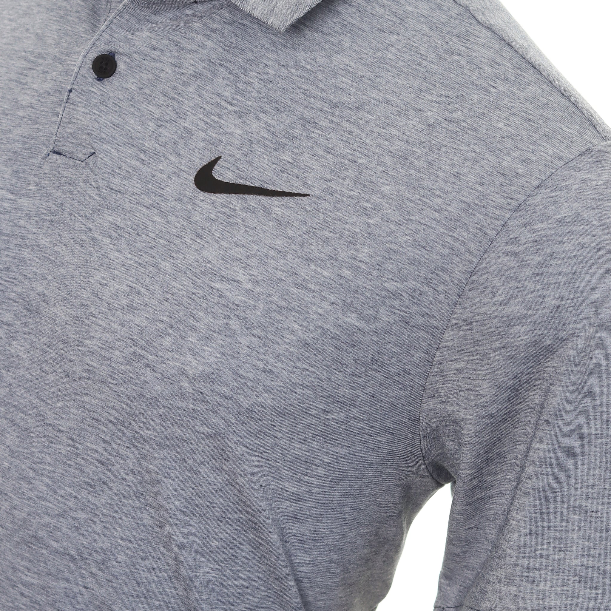 Nike Golf Dri-Fit Tour Heather Shirt Midnight Navy 410
