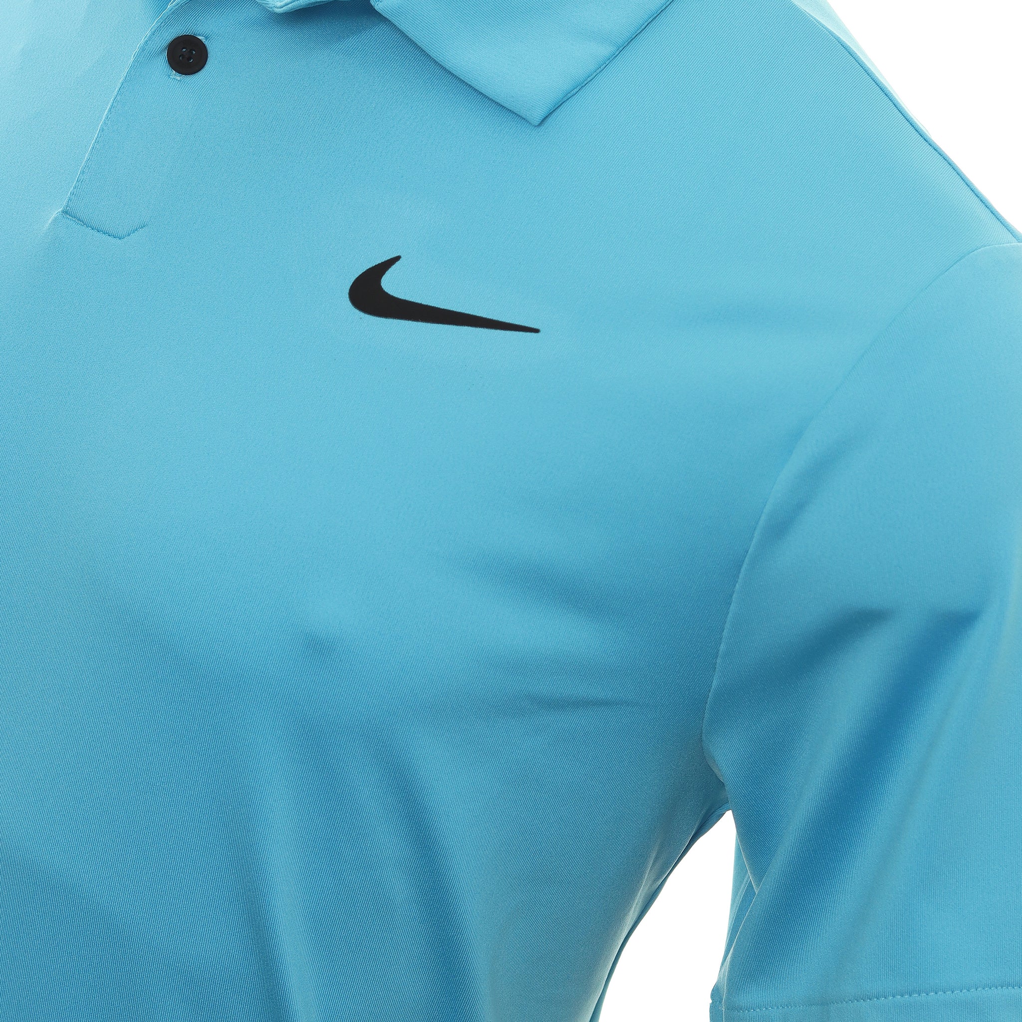 Nike Golf Dri-Fit Tour Solid Shirt DR5298 Baltic Blue 416 | Function18