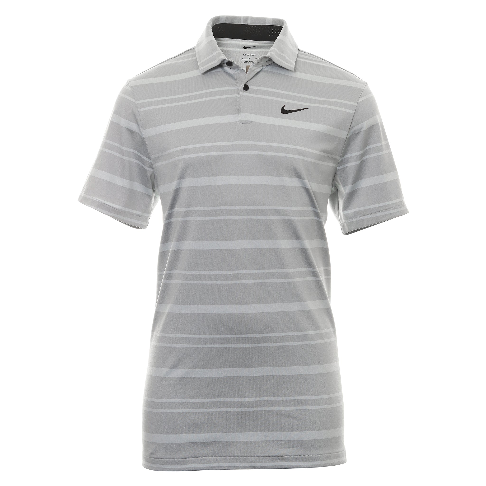 Nike Golf Dri-Fit Tour Stripe Shirt DR5300 Light Smoke Grey 077 ...