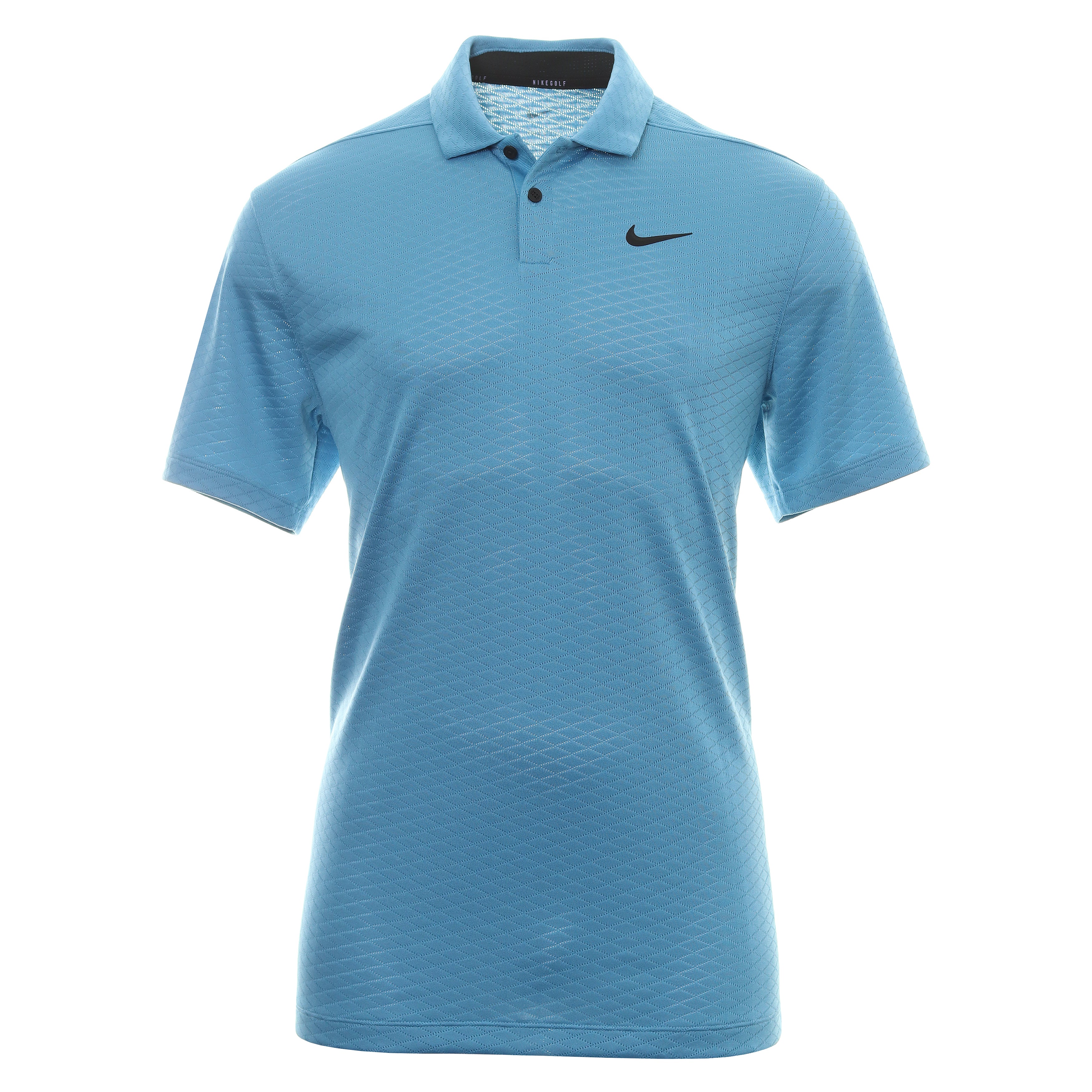 Nike Golf Dri-Fit Vapor Textured Shirt DH0814 Dutch Blue 469 ...