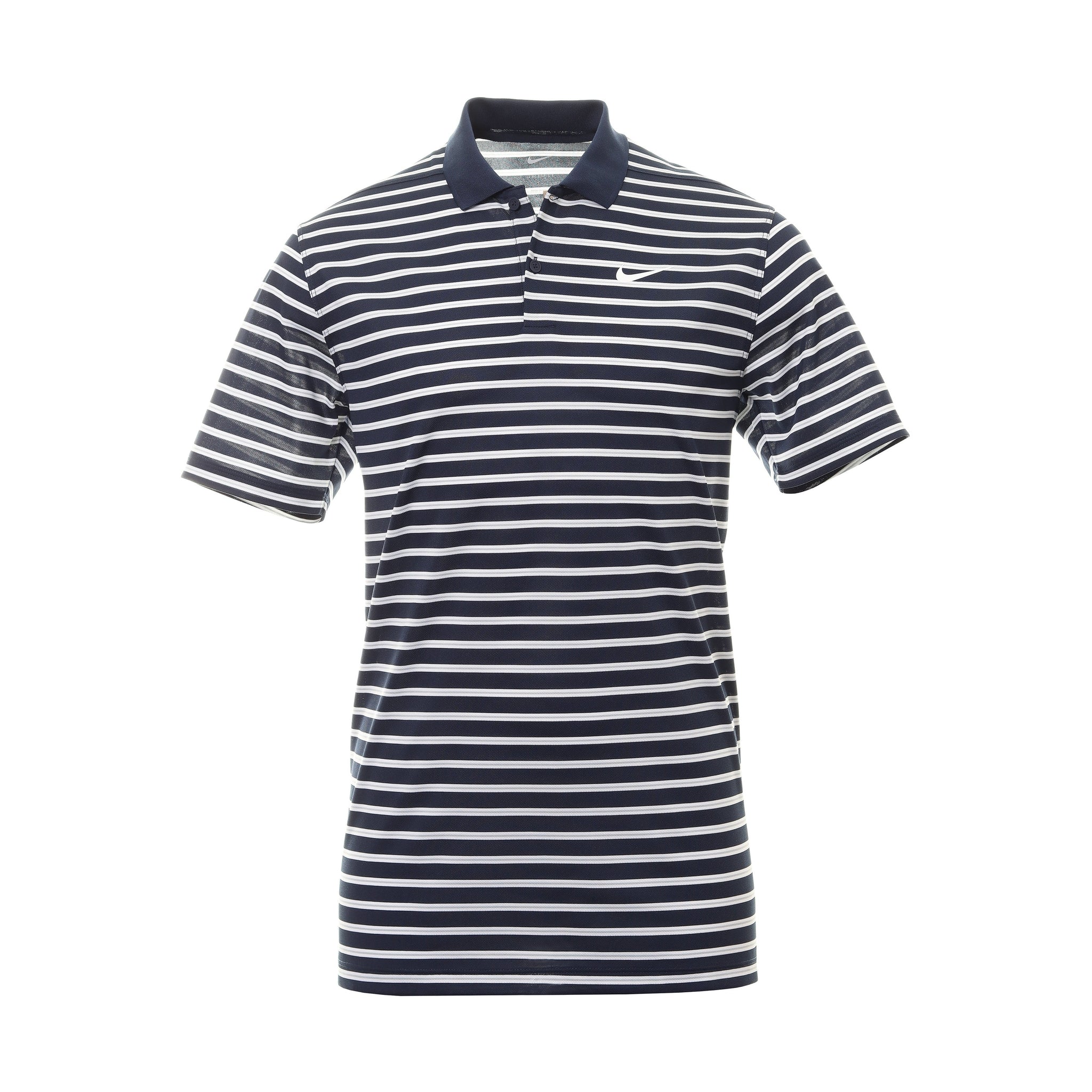 Nike Golf Dri-Fit Victory Stripe Shirt Obsidian 451