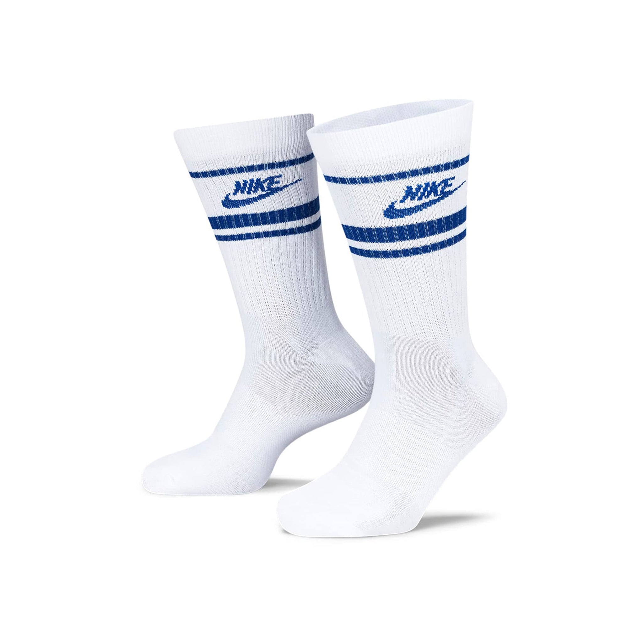 Nike Golf Everyday Essential Crew Stripe Socks Pair White