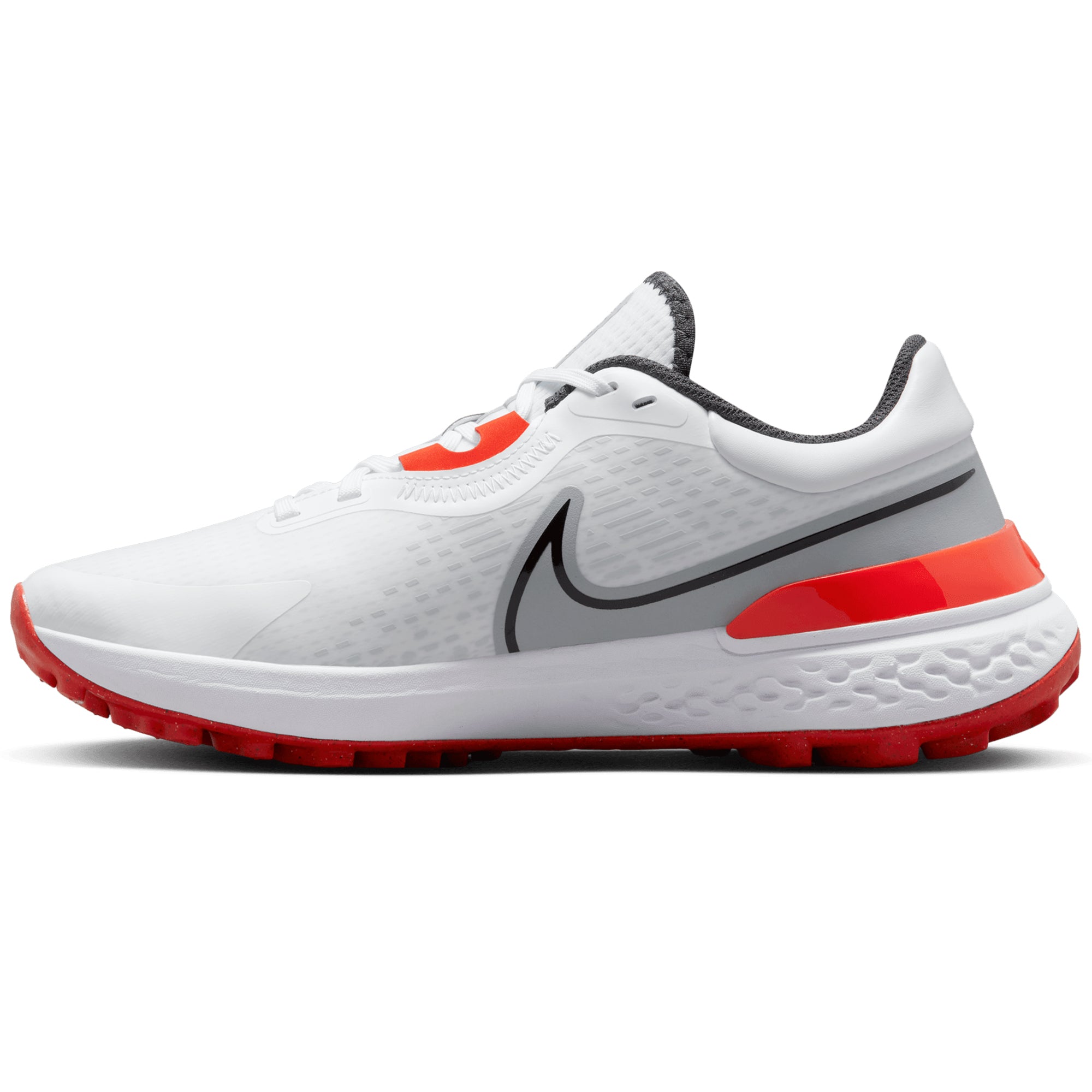 Nike Golf Infinity Pro 2 Shoes DJ5593 White Wolf Grey Picante Red Black ...