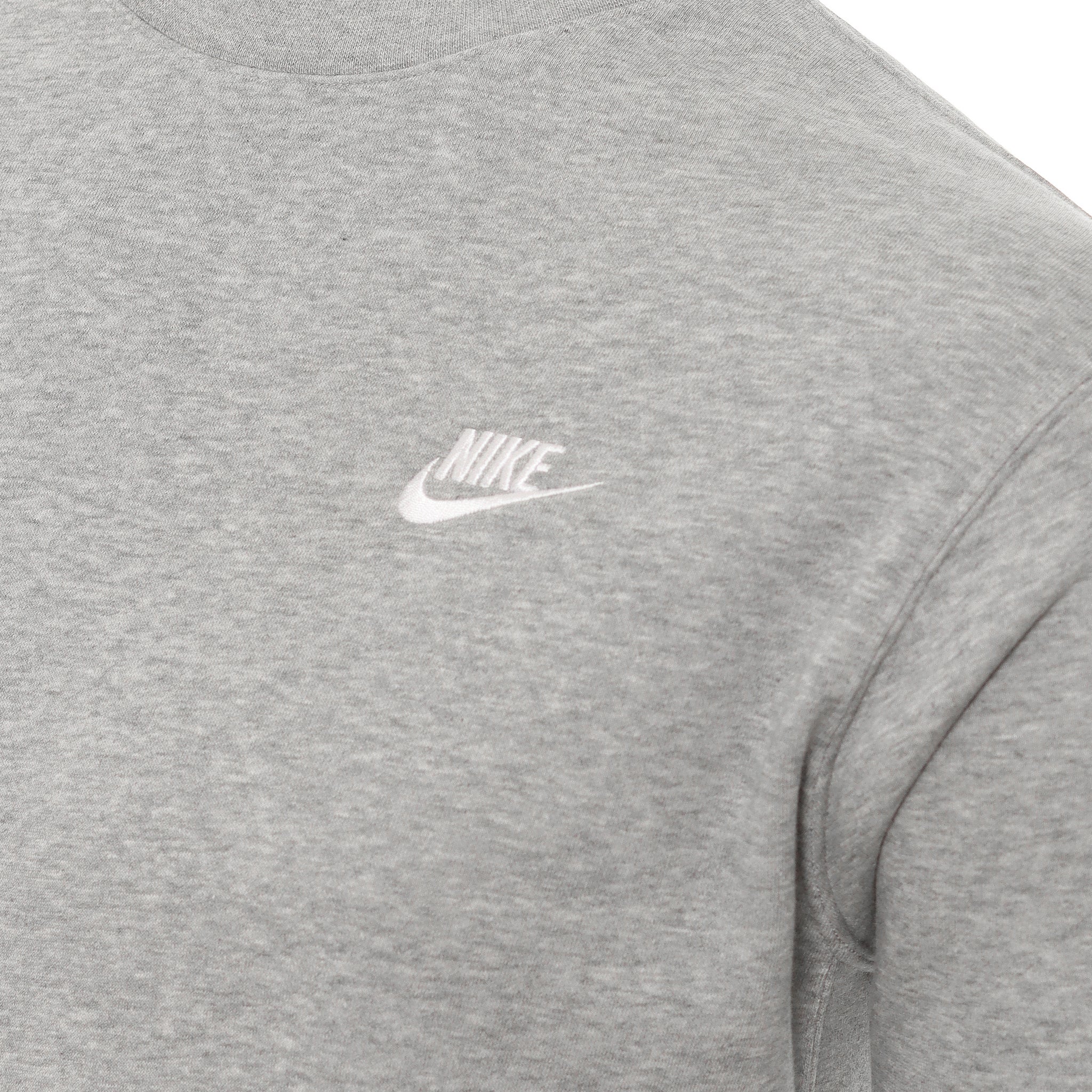 Nike Golf Sportswear Club Fleece Crew Neck Dark Grey Heather 063