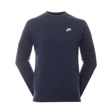 Nike Golf Sportswear Club Fleece Crew Neck Midnight Navy 410