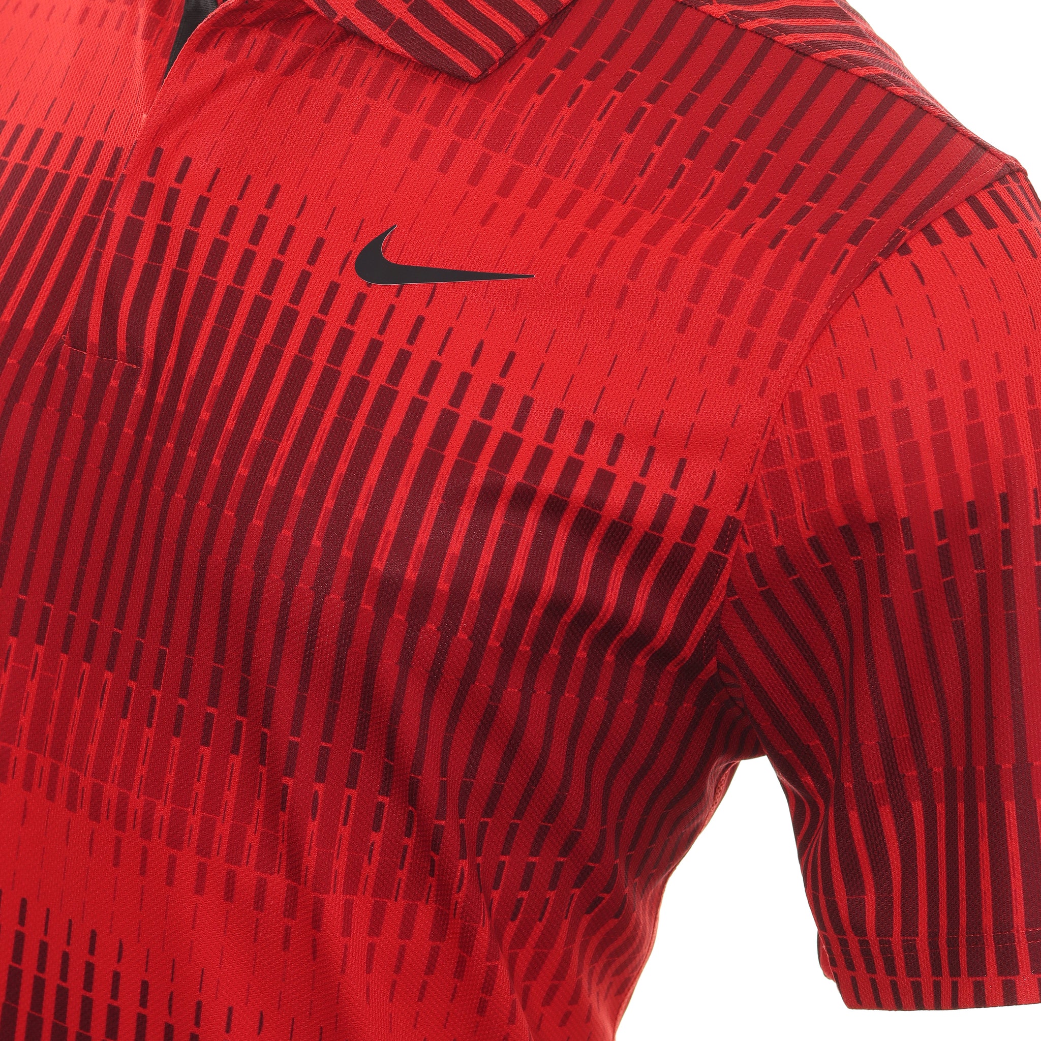 Nike Golf TW Dri-Fit ADV Print Shirt DN2237 Uni Red Black 657 ...