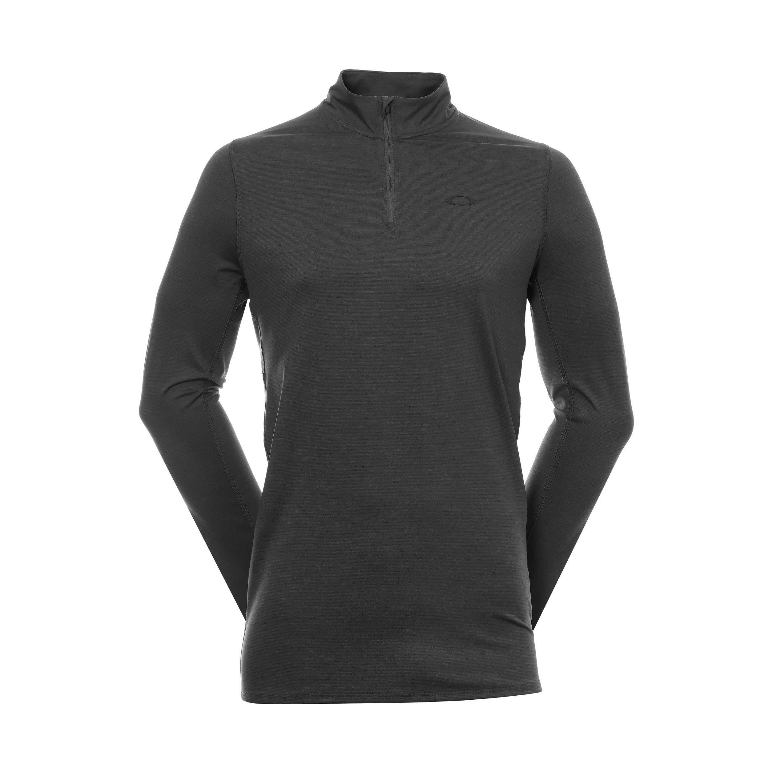 Oakley Golf Gravity Range 1/4 Zip 403096 Blackout Heather 09G Function18