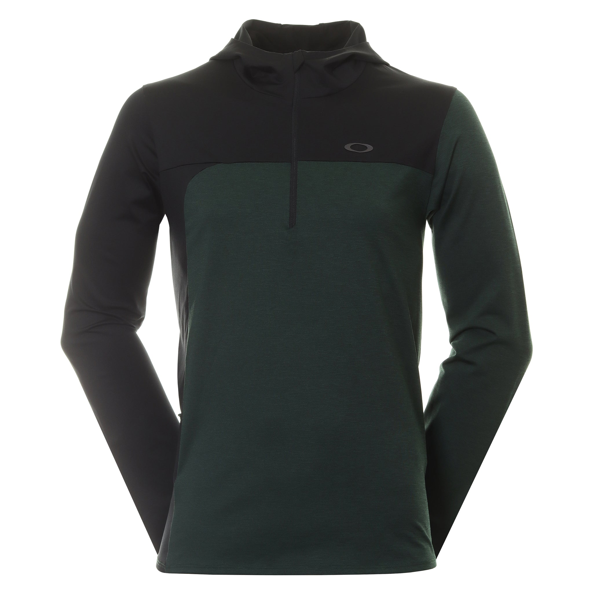 Oakley Golf Gravity Range Hoodie 403455 Hunter Green Heather 28Z