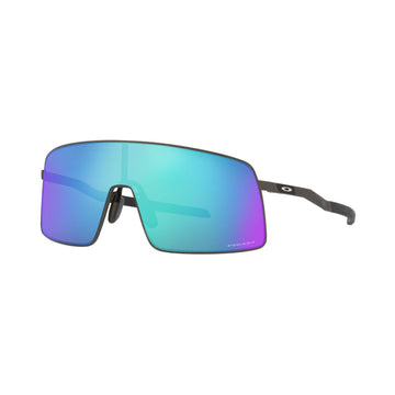 Oakley Sutro Ti Sunglasses Satin Lead/Prizm Sapphire