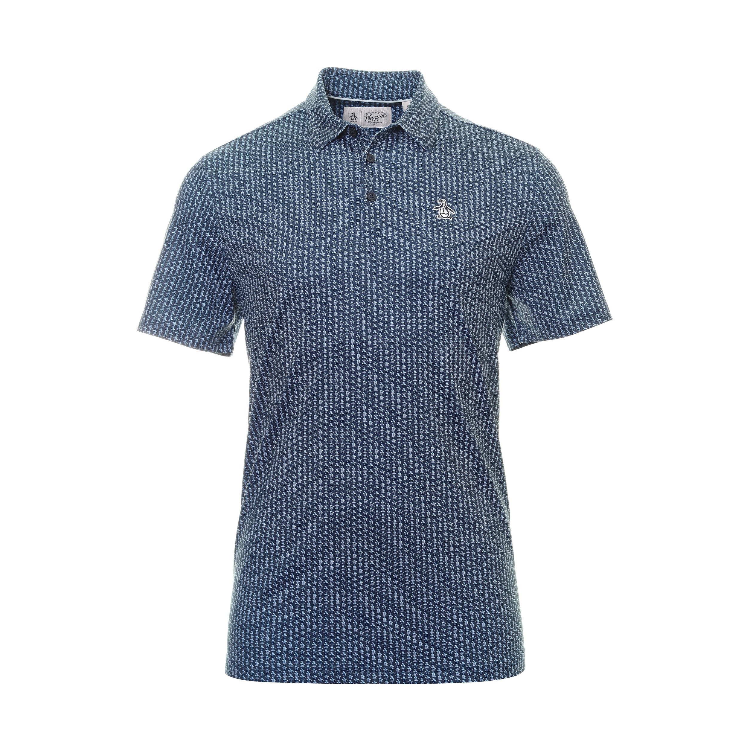 Original Penguin Golf Allover Pete Printed Polo Shirt