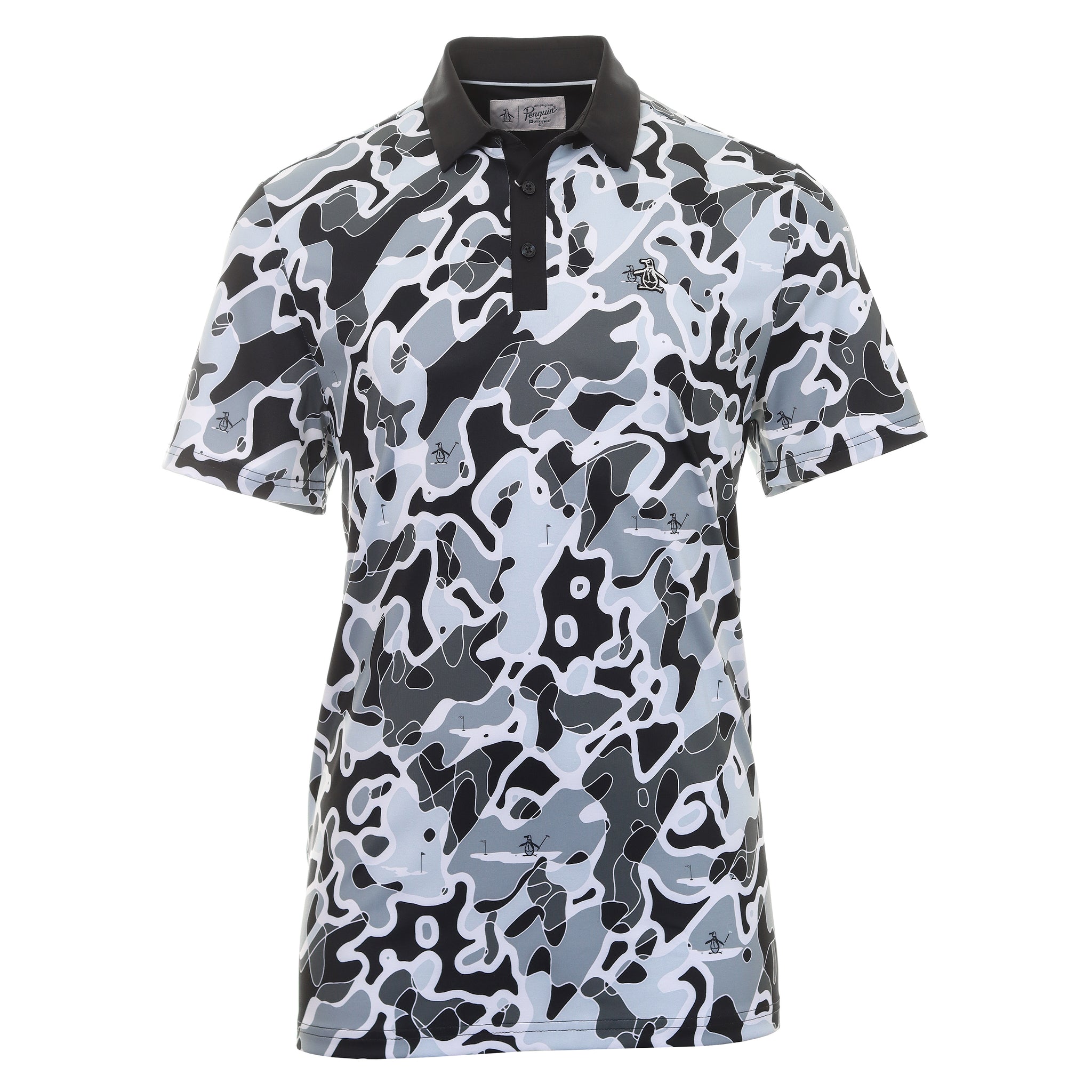 Original Penguin Golf Bunker Print Polo Shirt