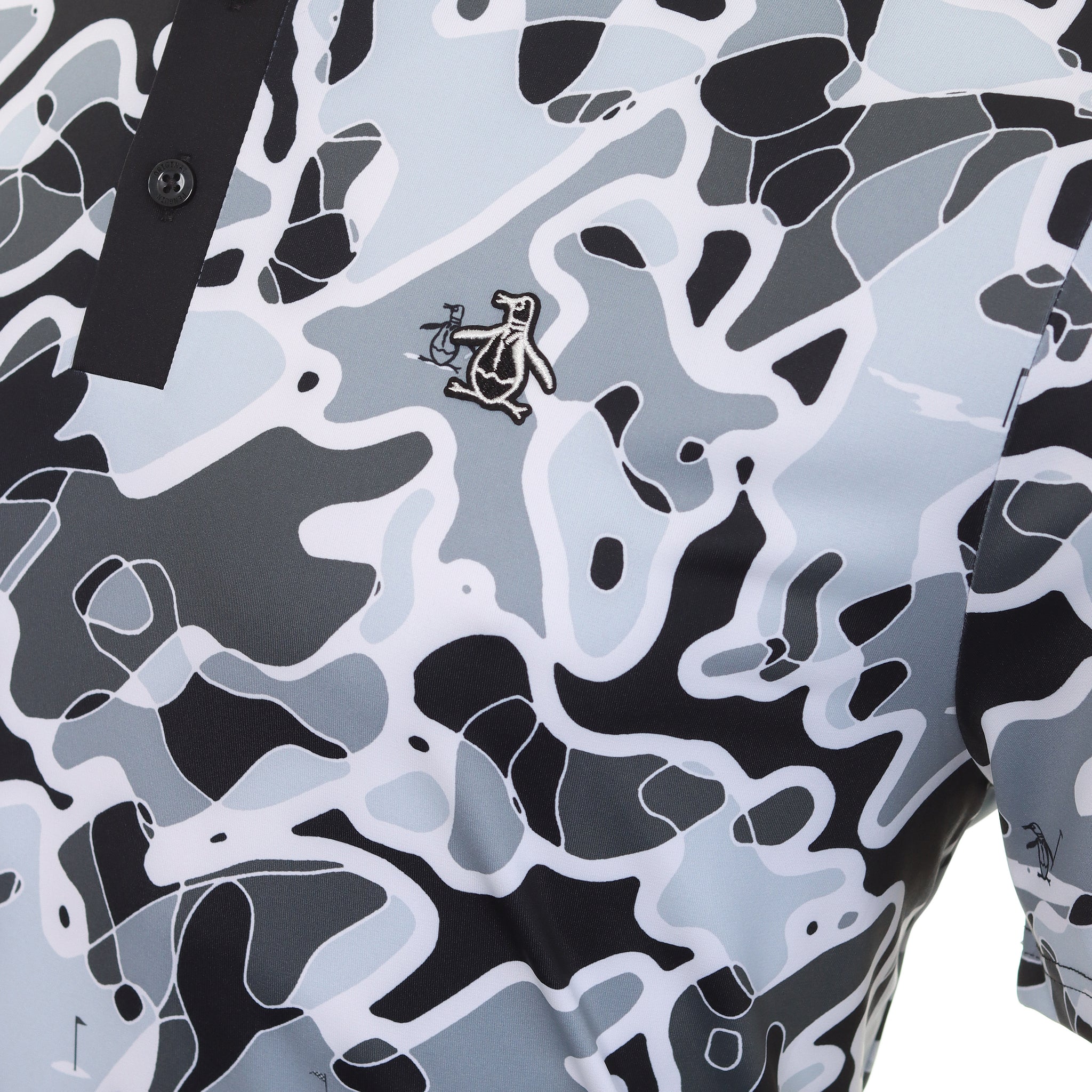 Original Penguin Golf Bunker Print Polo Shirt
