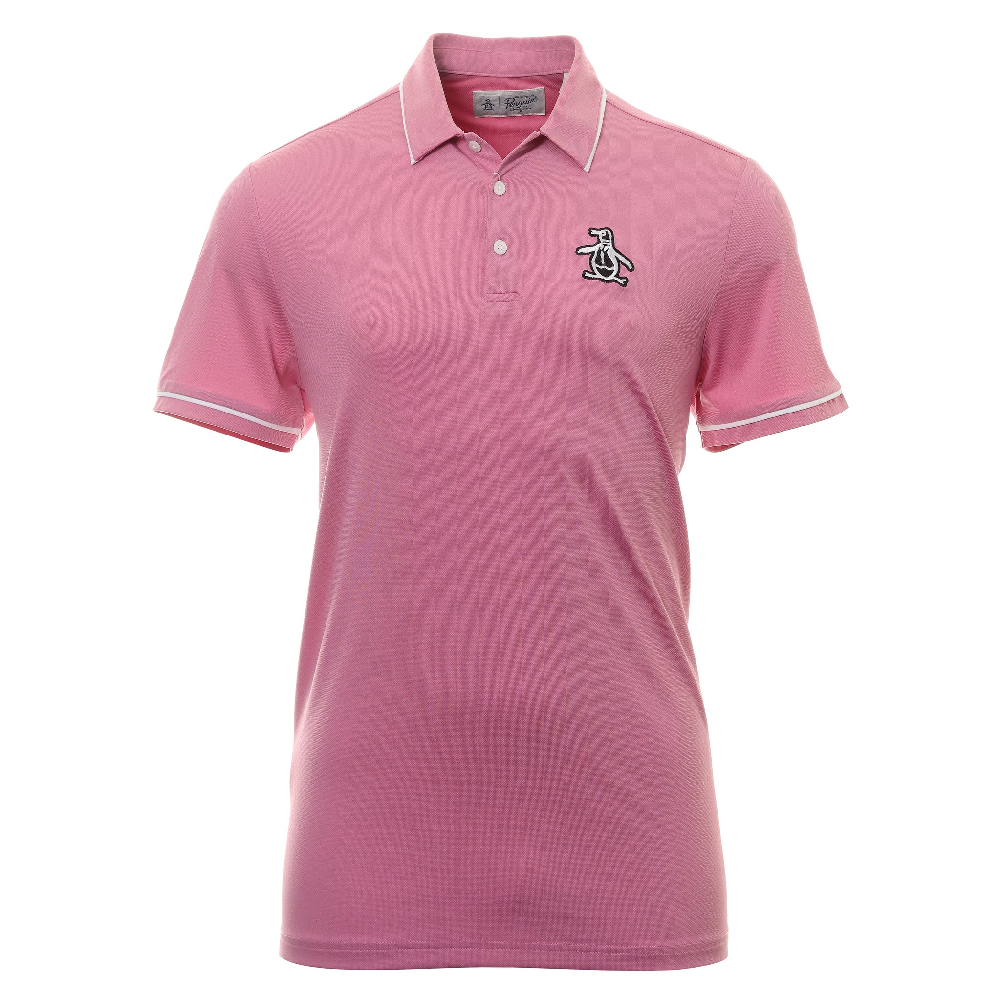 Original Penguin Golf Heritage Polo Shirt OGKSD008 Rose Bouquet 675