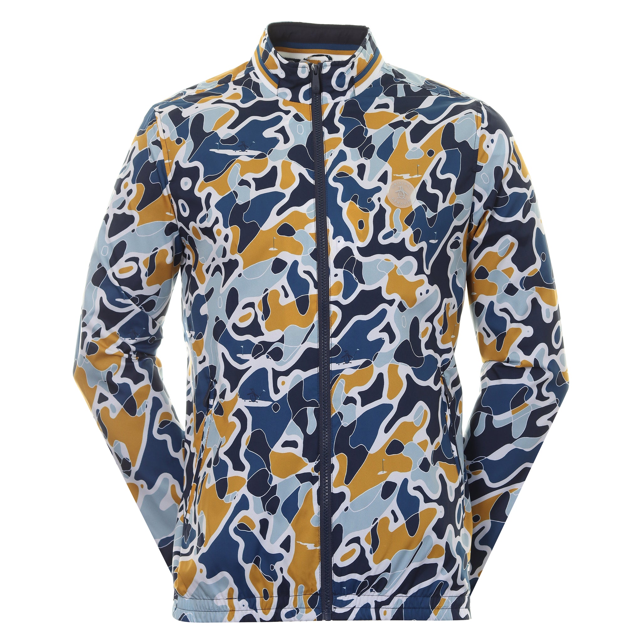 Original Penguin Golf Novelty Printed Wind Jacket