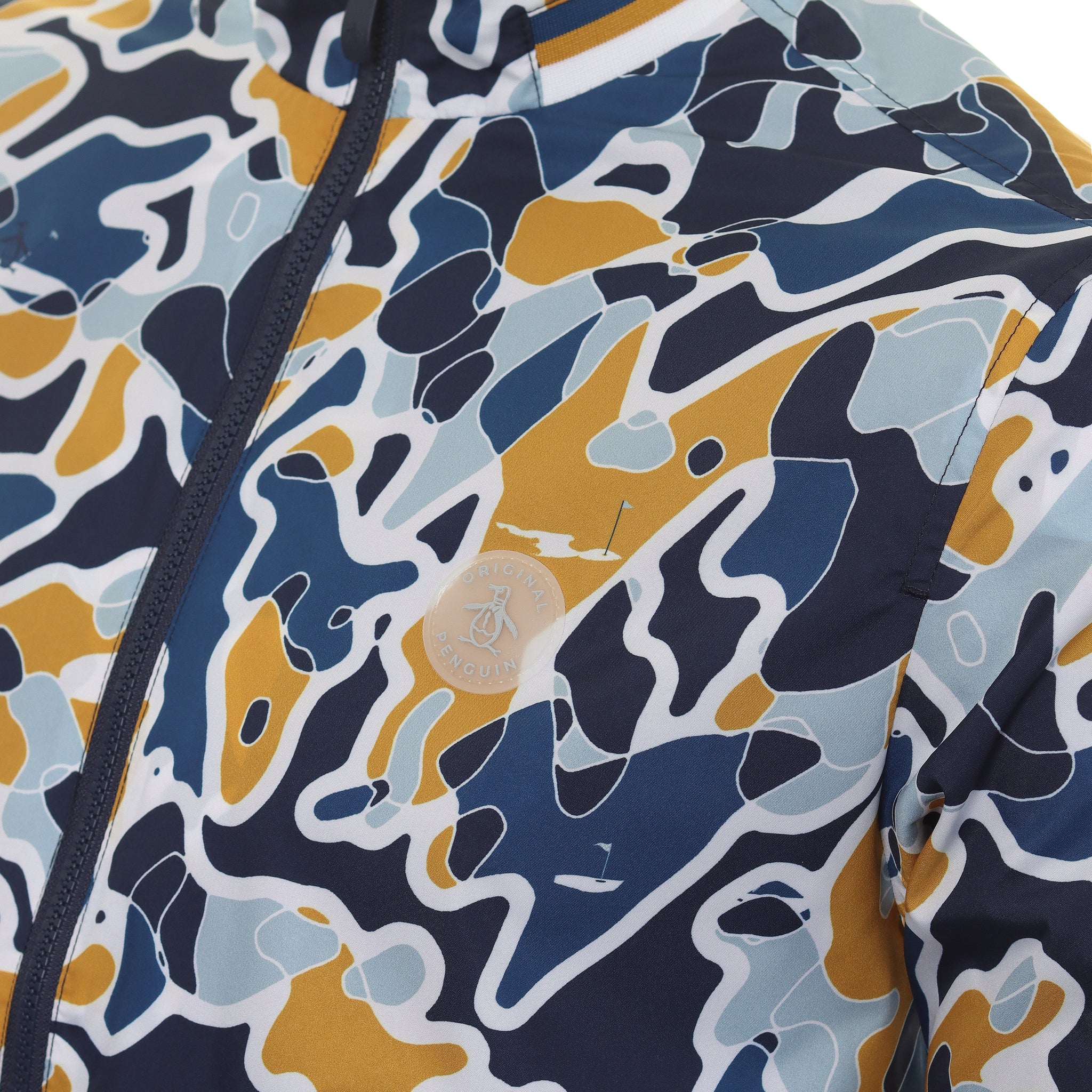 Original Penguin Golf Novelty Printed Wind Jacket