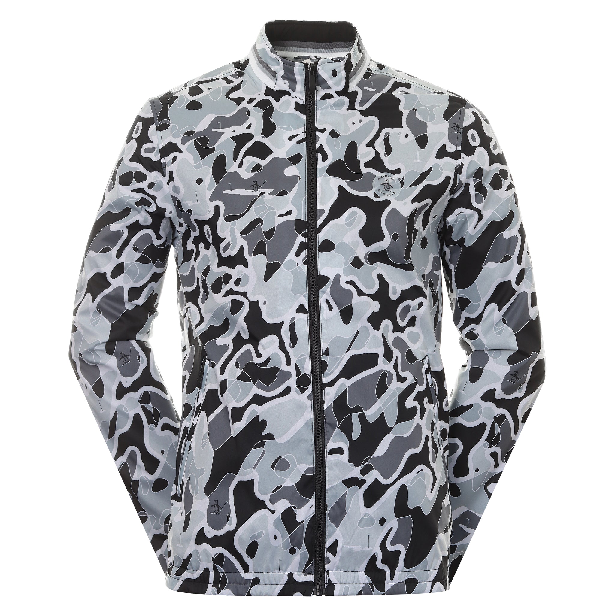 Original Penguin Golf Novelty Printed Wind Jacket