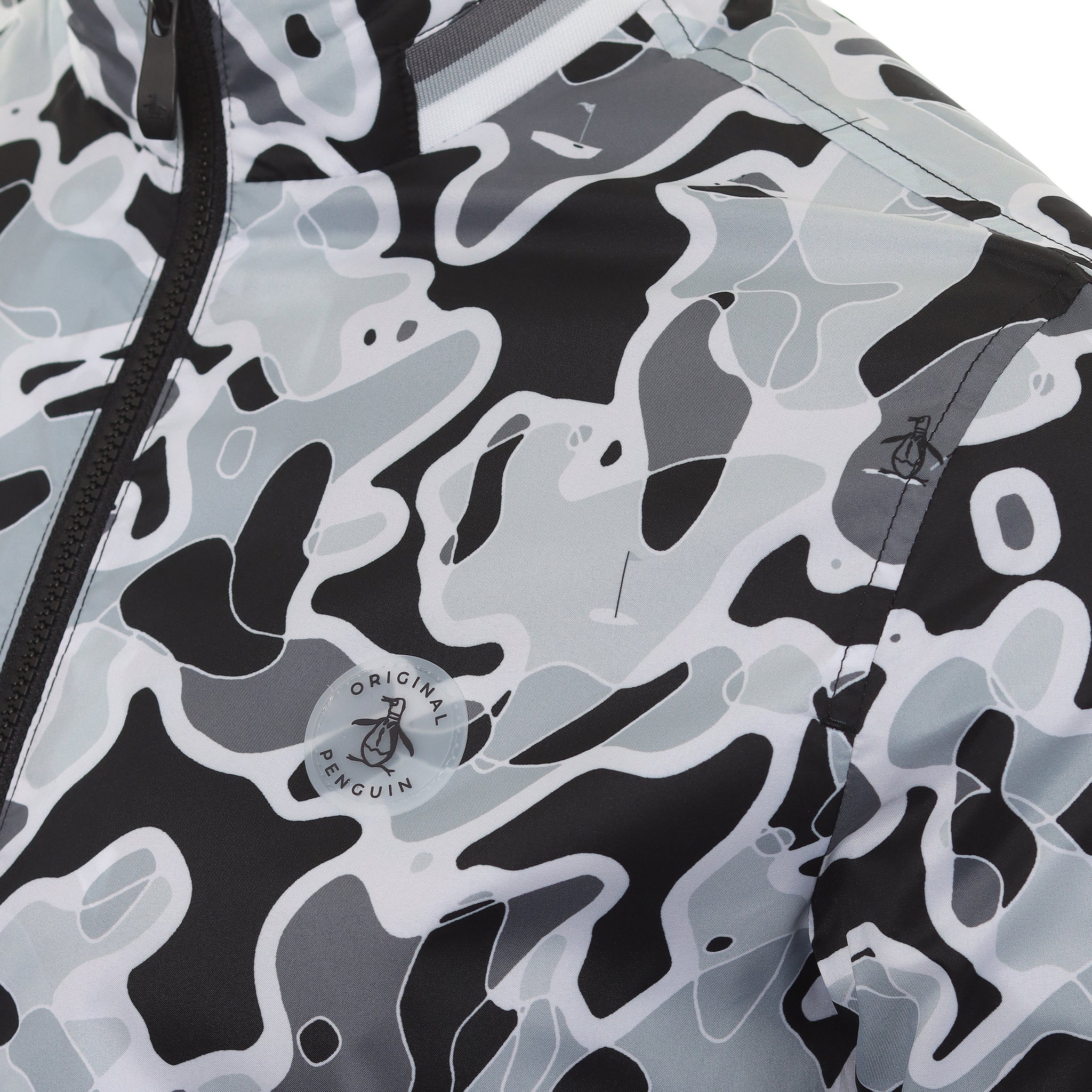 Original Penguin Golf Novelty Printed Wind Jacket